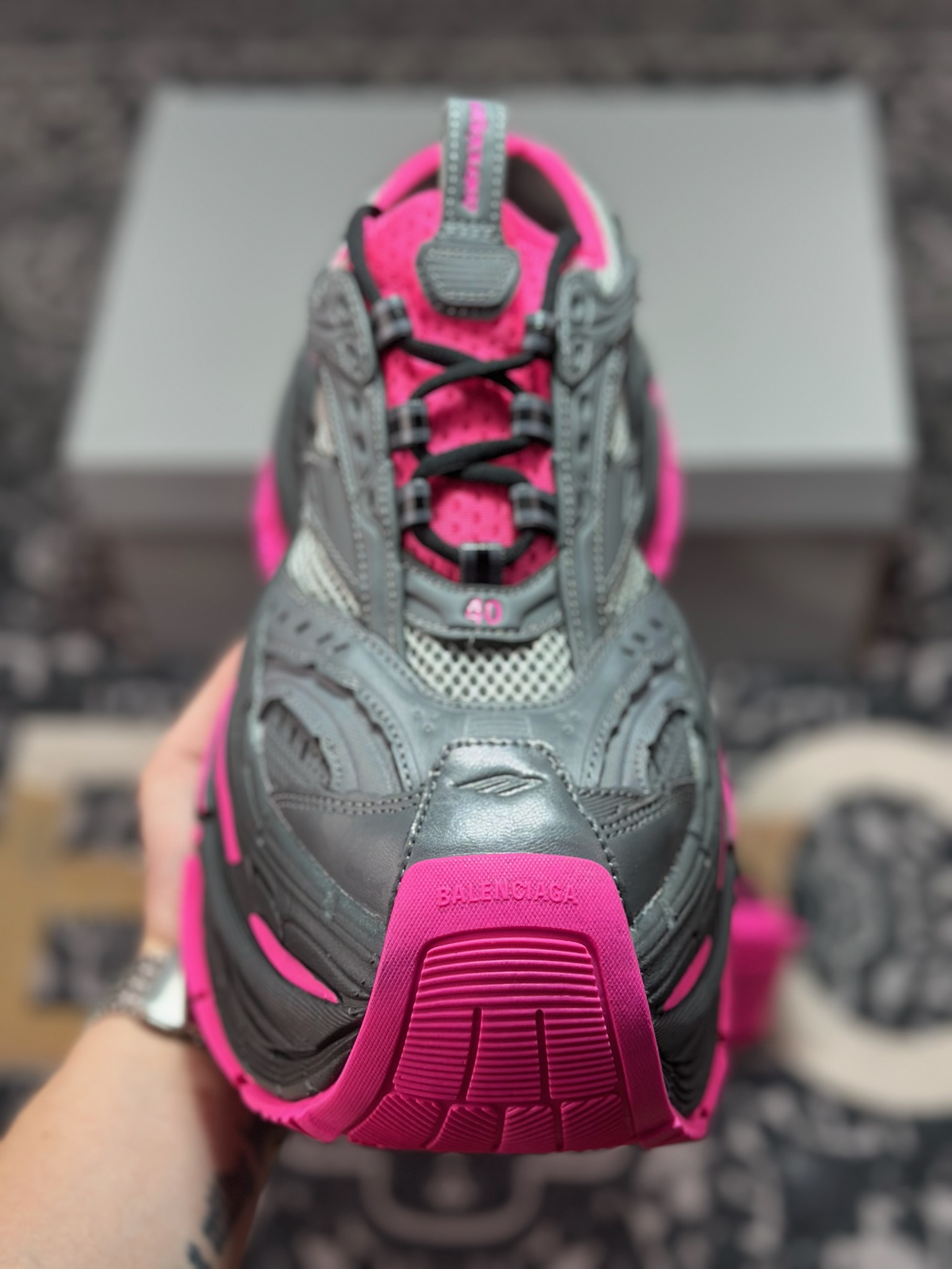 C8430 优选 原装级别#Balenciaga 巴黎世家 Platfo 厚底复古老爹鞋