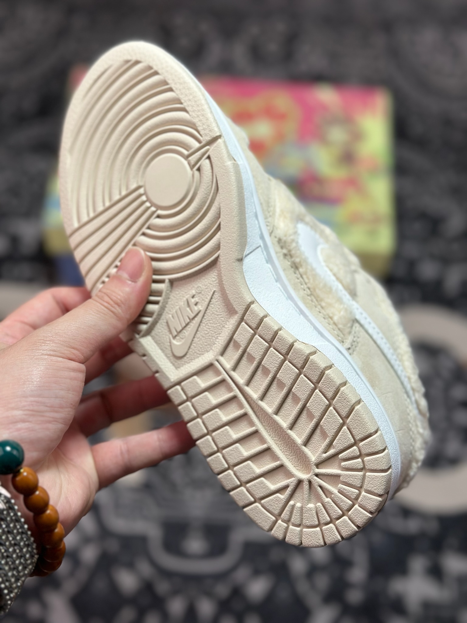 A9220 原厂级别 定制版 Labubu x NK Dunk Low 毛绒棕 创意联名定制配色