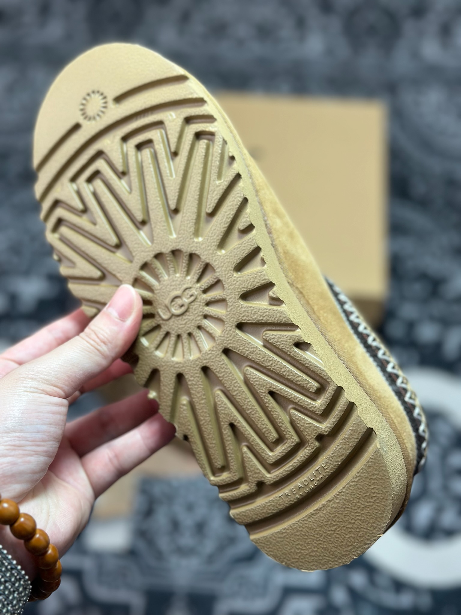 A5180 原厂级别 新货UGG Tasman 民族风半拖鞋