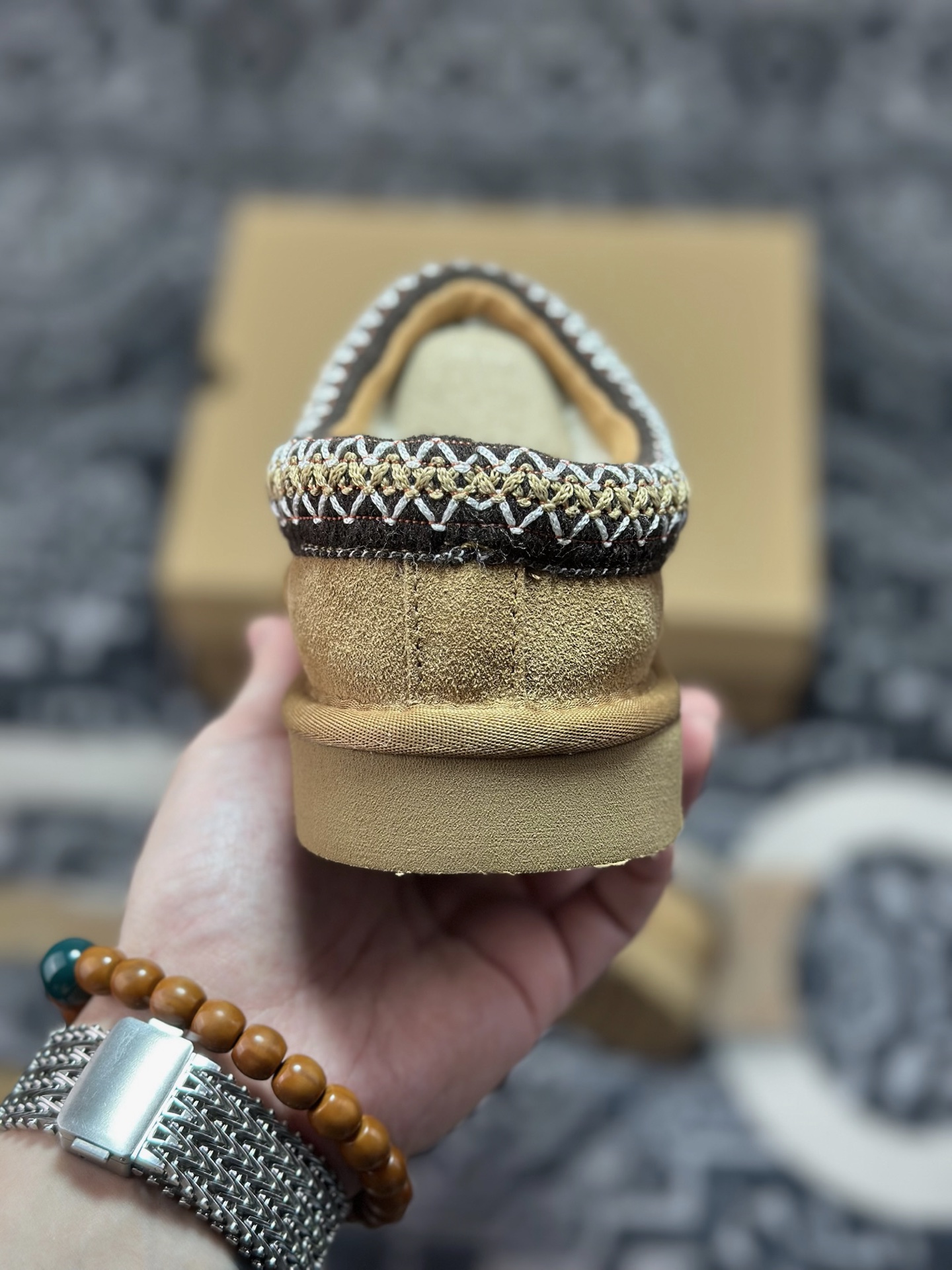 A5180 原厂级别 新货UGG Tasman 民族风半拖鞋