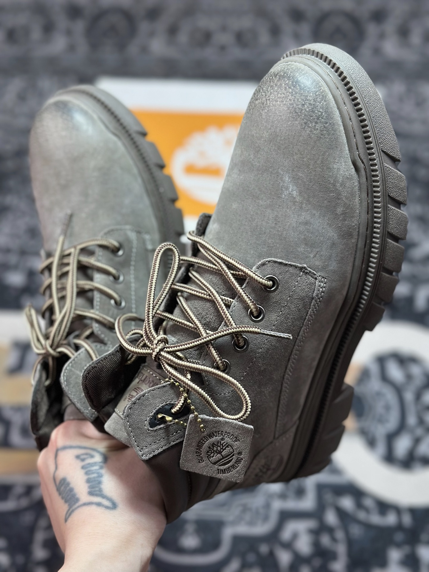 B4280 原装级别 新货#Timberland添柏岚/天伯伦户外中帮休闲大黄靴