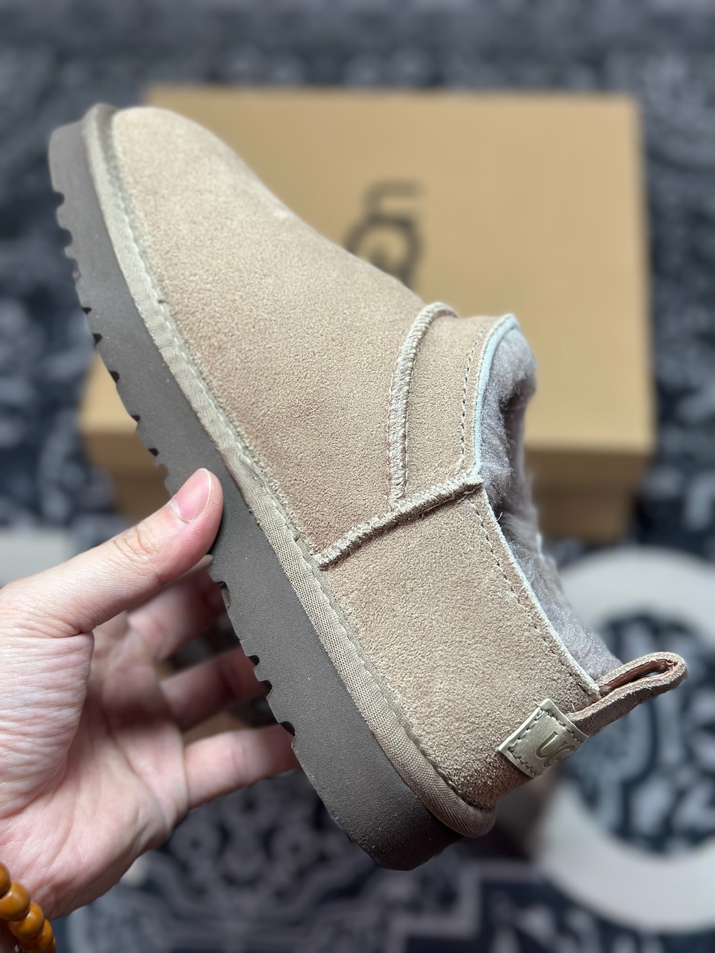 A5180 原厂级别 新货UGG Kallen Lace 新款低帮雪地靴