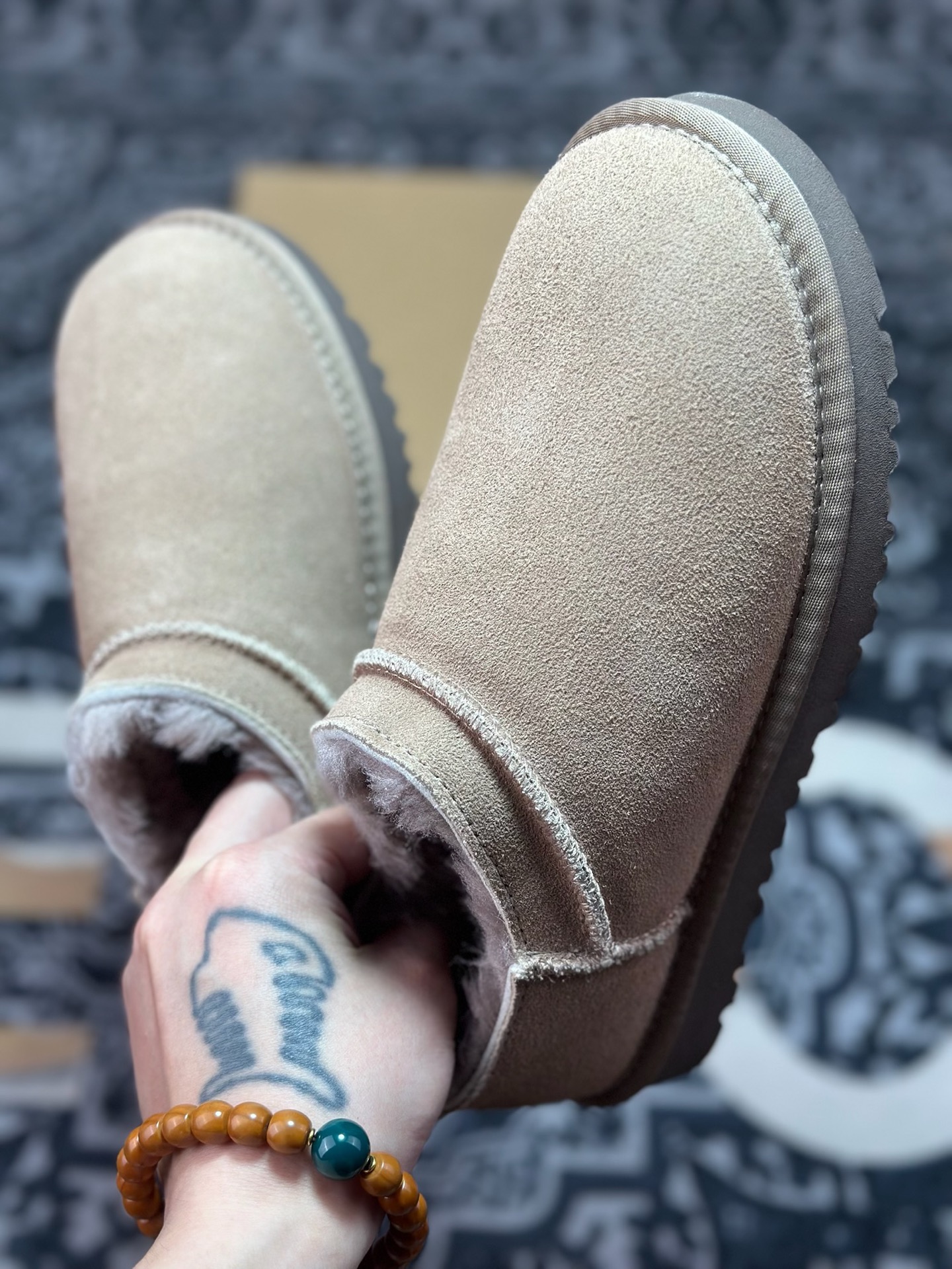 A5180 原厂级别 新货UGG Kallen Lace 新款低帮雪地靴
