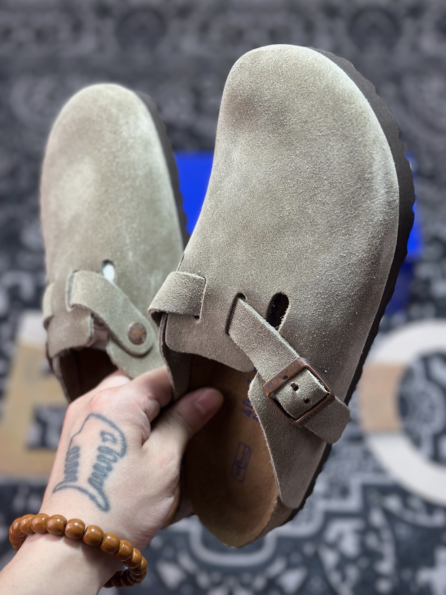 B6330 优选 原装级别 前市场唯一所有细节完美呈现的勃肯鞋