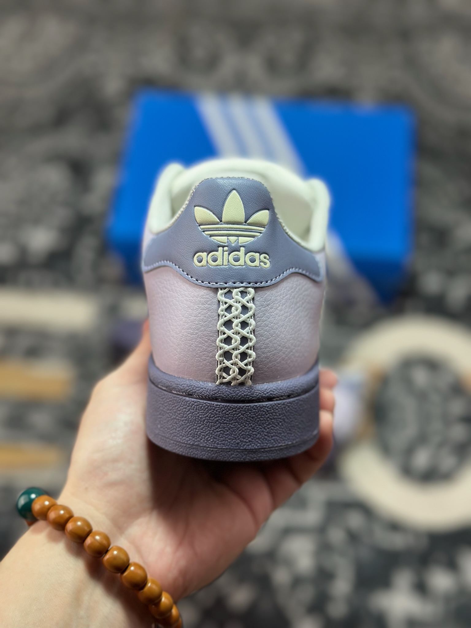 A4180 原装级别 平台爆款adidas originals Superstar 2 紫色 KJ4210