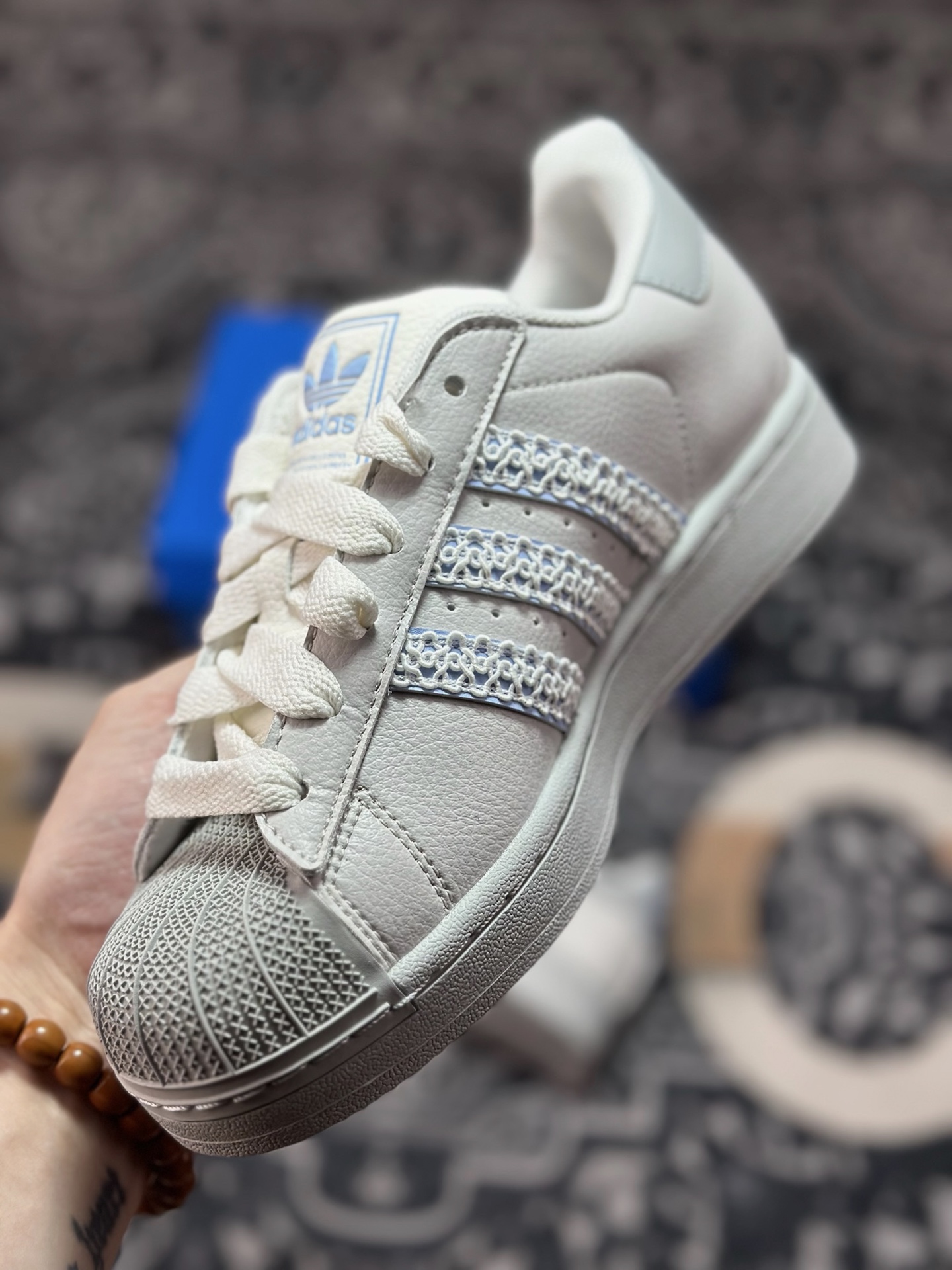 A4180 原装级别平台爆款adidas originals Superstar 2 灰色 JQ8729