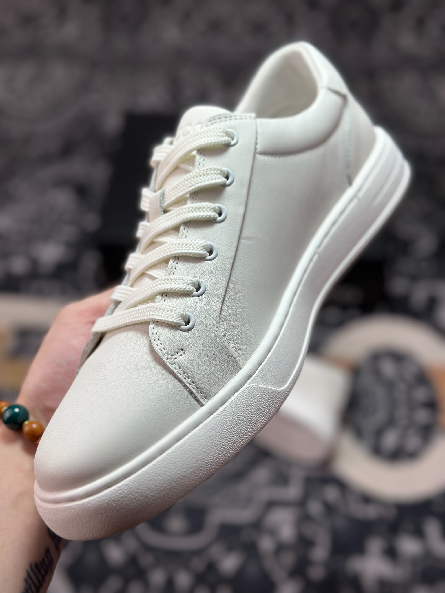 B6300 原装级别 ECCO爱步休闲鞋男 25年新款真皮舒适时尚休闲板鞋