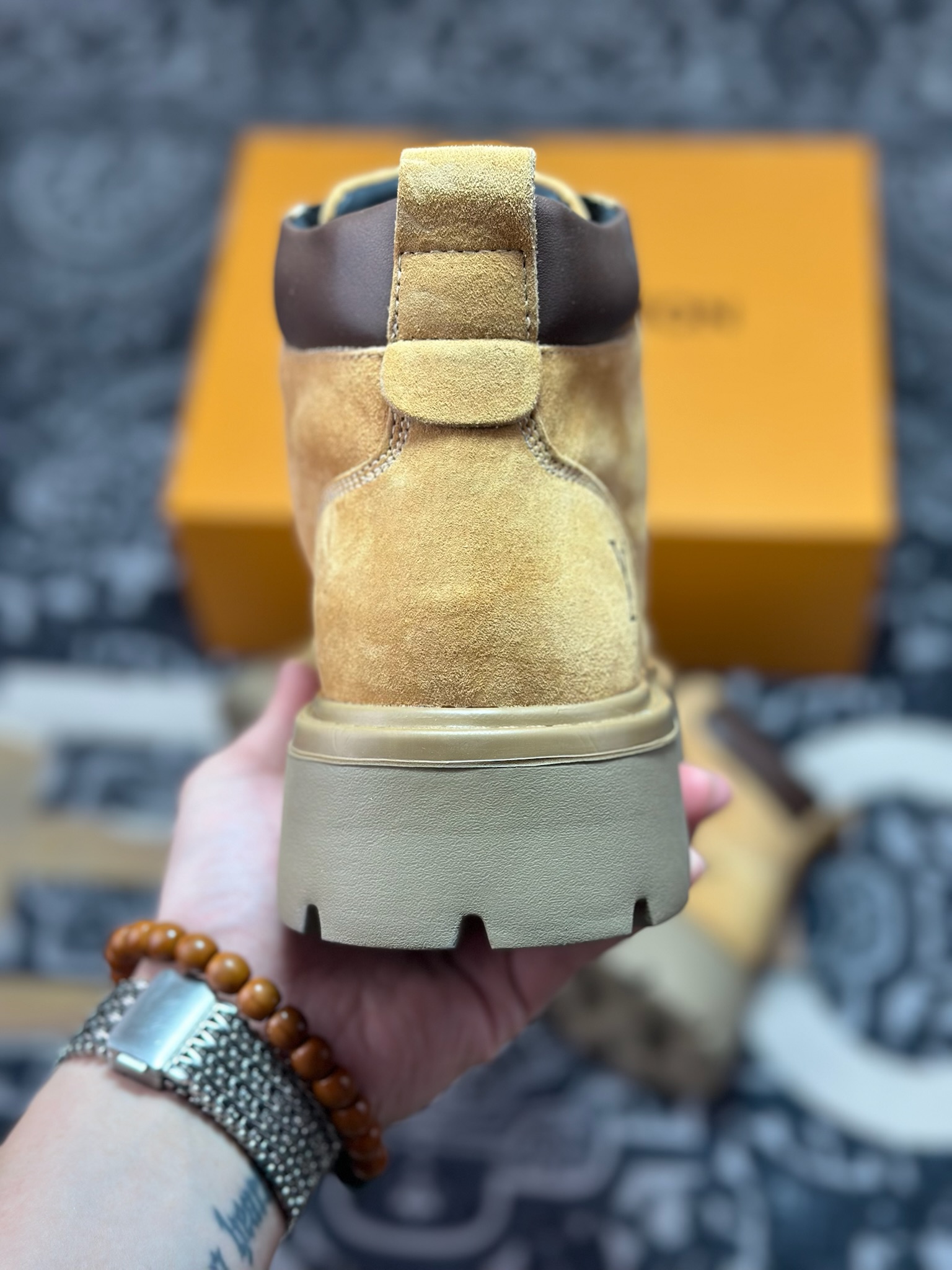 B5280 原装级别 Louis Vuitton 路易威登 LV秋冬新款轻底休闲大黄靴