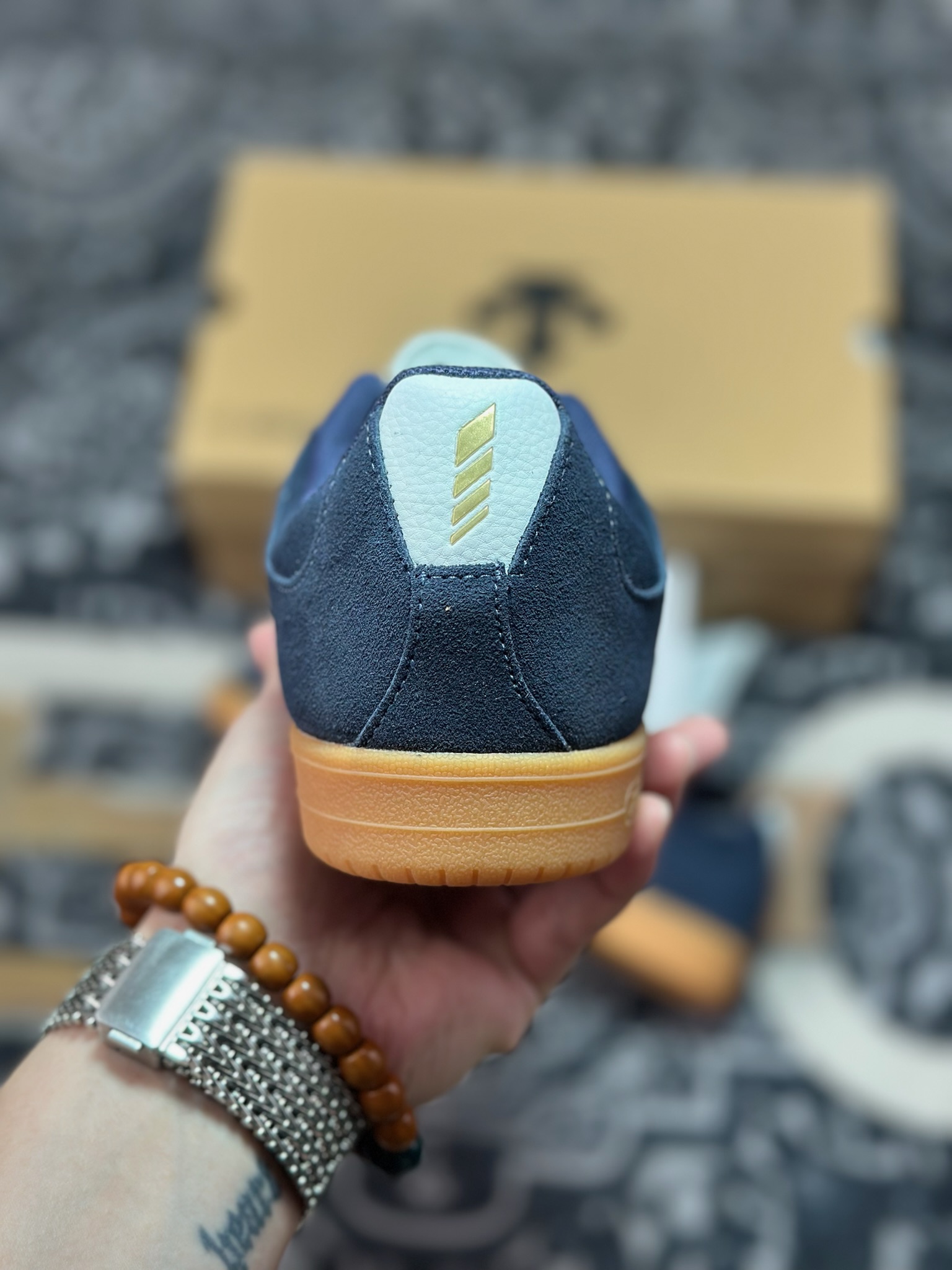 A8200 原装级别 迪桑特Descente edge coat Clash 复古拼接生活休闲德训鞋