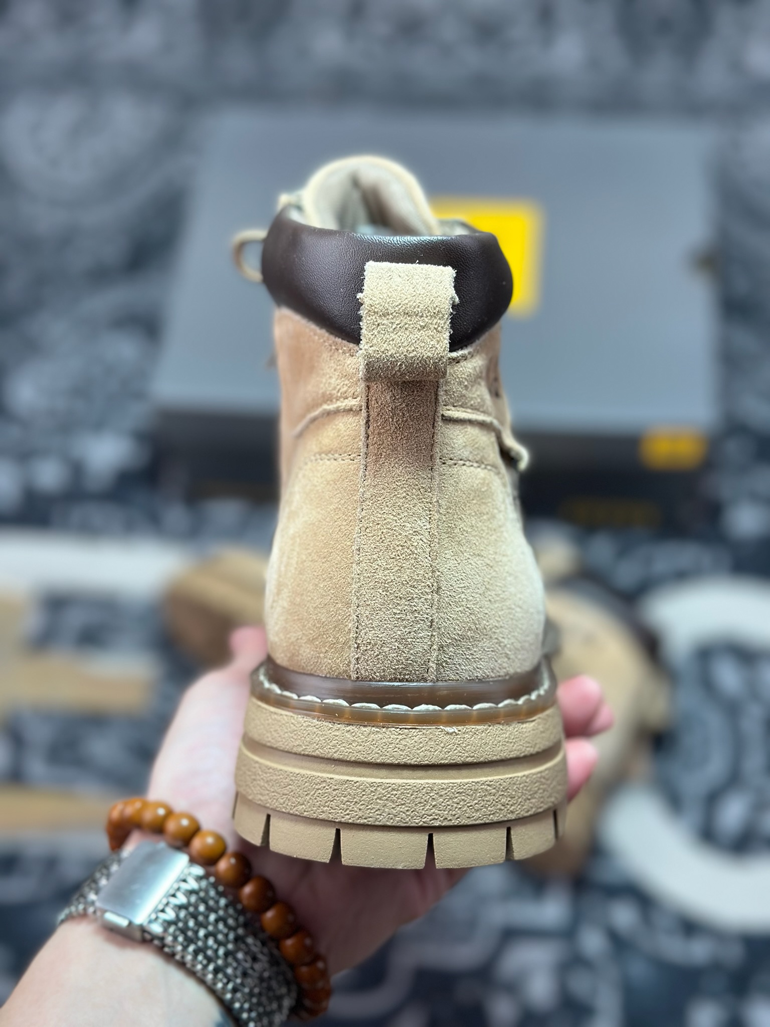 B5280 原装级别 新货#CAT卡特 硬汉推土机品牌经典百搭户外休闲大黄靴系列