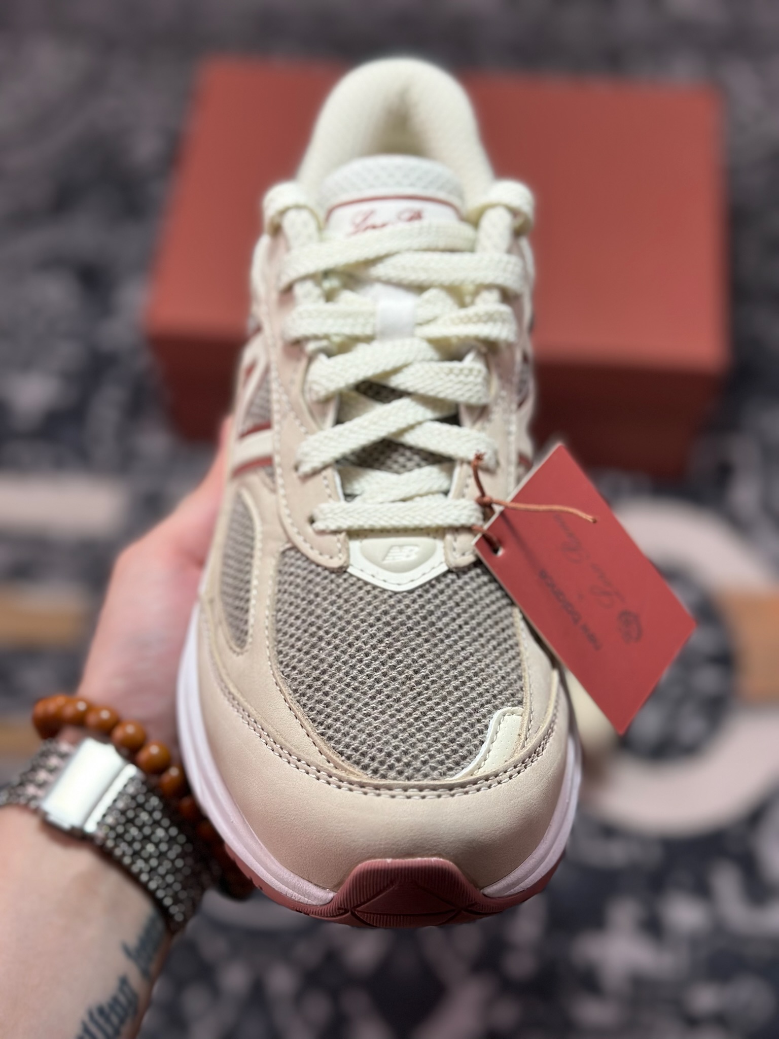 C5380 优选 原装级别 纯原 Loro Piano x New Balance 新百伦 U990LO6 LP联名款新百伦复古休闲跑步鞋 U990LP6