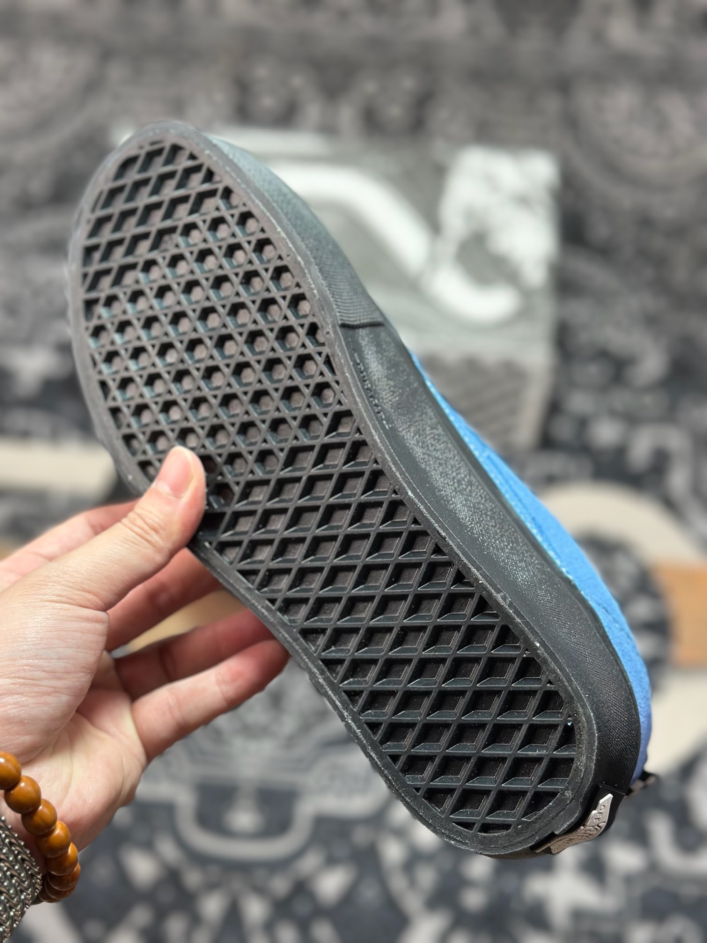 A6180 真标 Vans Safe BRADY 蓝黑 轻便舒适百搭滑板鞋 VN000E23CQ0