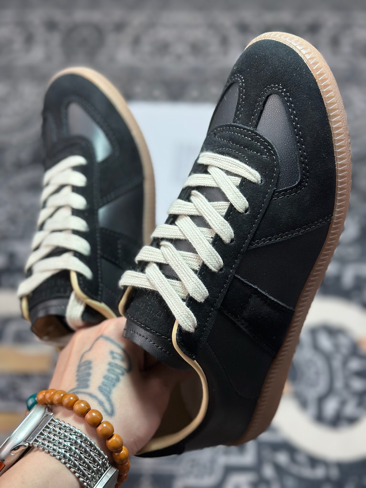 原厂级别 S版 Maison Margiela梅森马吉拉Replica 休闲低帮德训鞋 S57WS0236