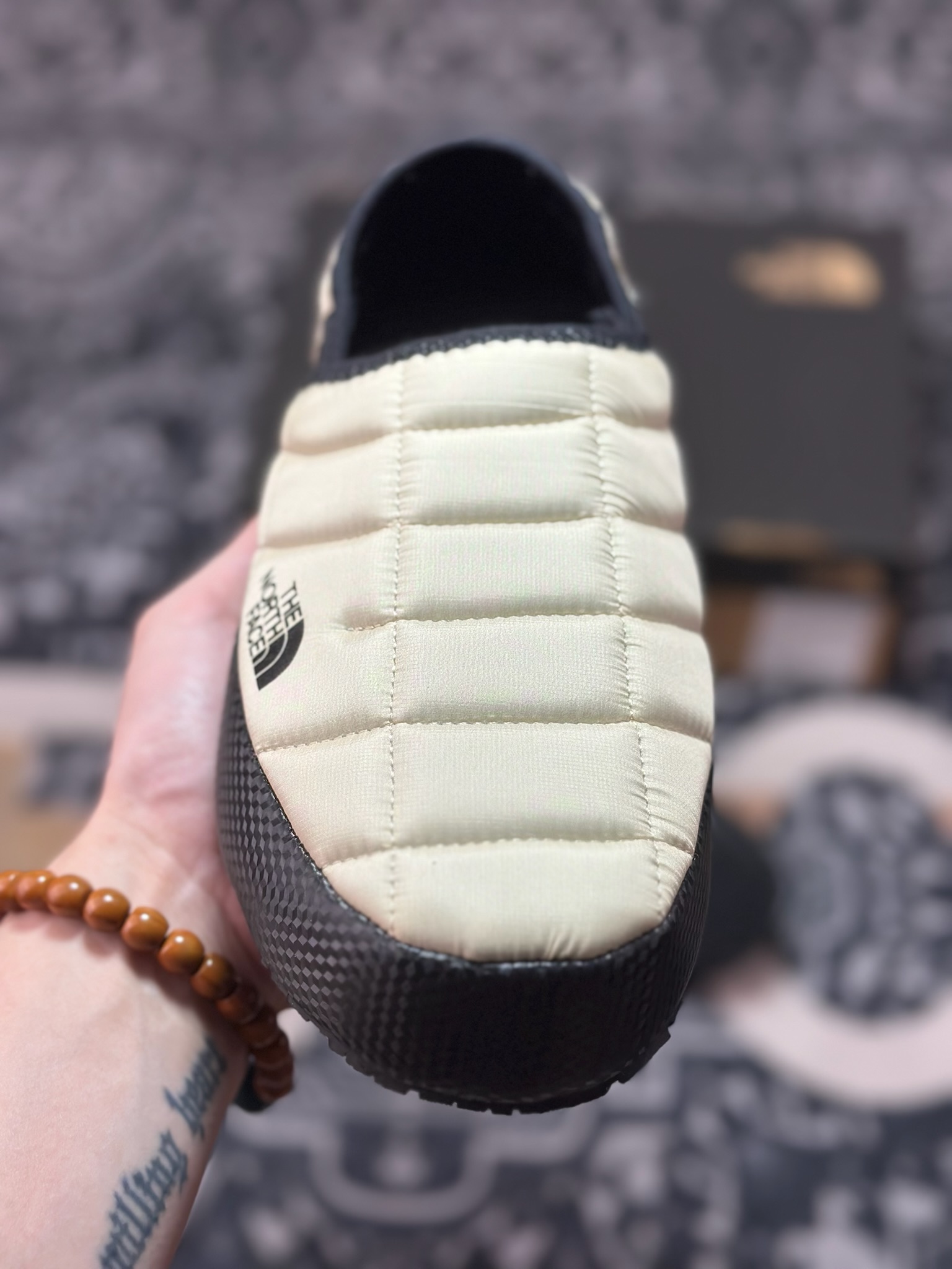 原厂级别 TheNorthFace/北面 Thermoball Traction Mules V 防滑耐磨 织物 保暖 舒适轻便 一脚蹬抓地