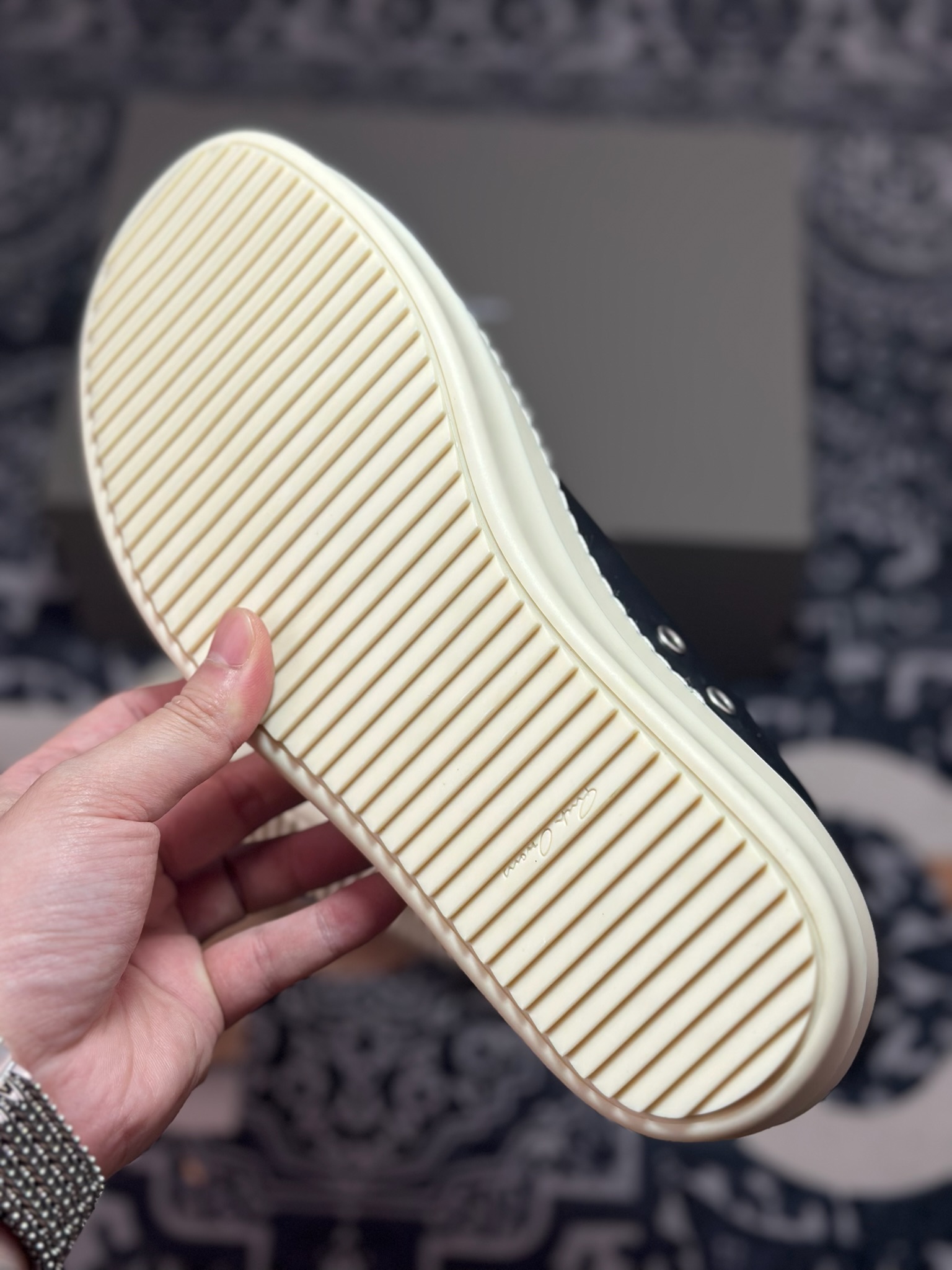 优选 原装级别 市售最高版 New # Rickowens 瑞克 欧文斯 西瓜头 低帮高街休闲板鞋