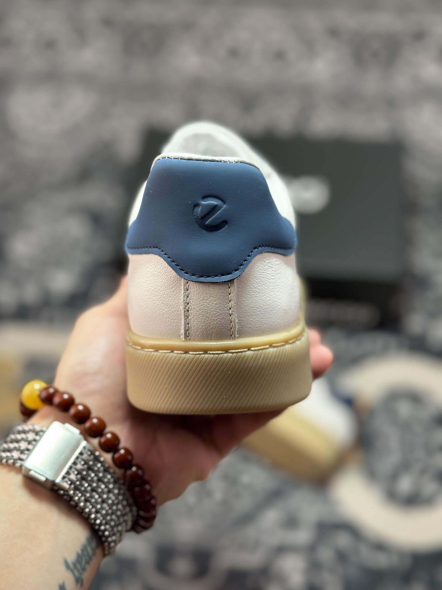 原装级别 ECCO爱步休闲鞋秋 25年新款时尚德训鞋 经典百搭板鞋