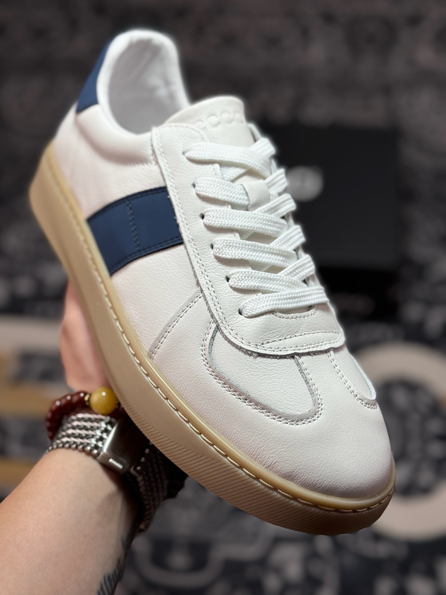 原装级别 ECCO爱步休闲鞋秋 25年新款时尚德训鞋 经典百搭板鞋