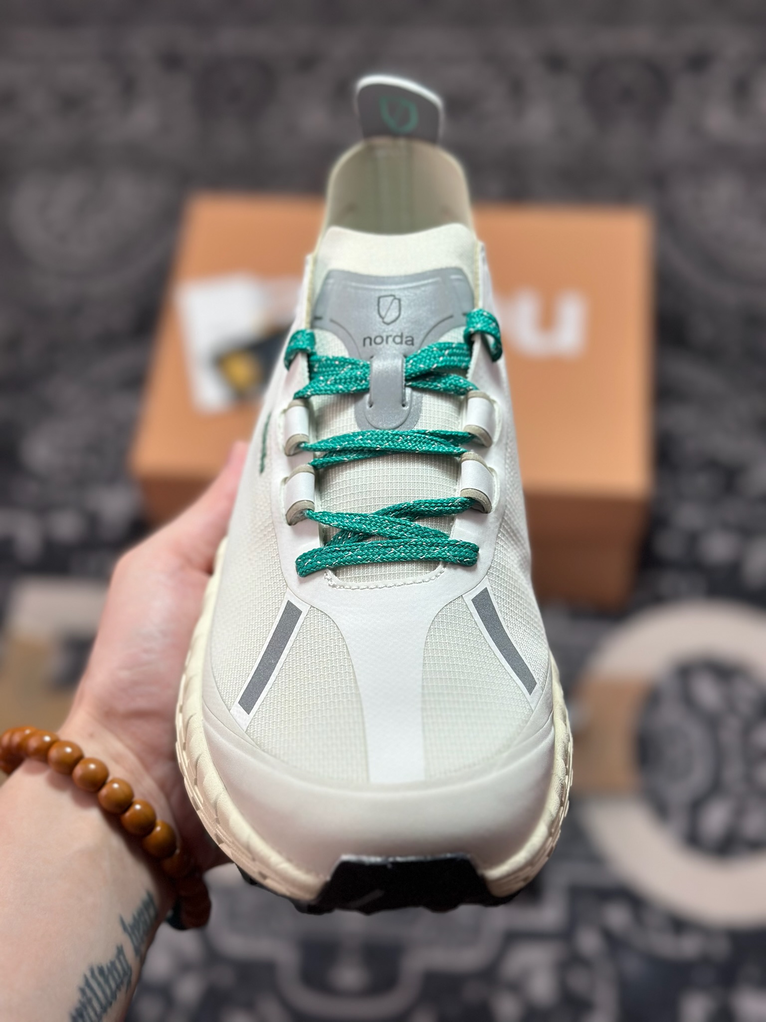 原装级别 外贸热款专供 Norda 诺达 001 Sneaker 网面越野跑步鞋