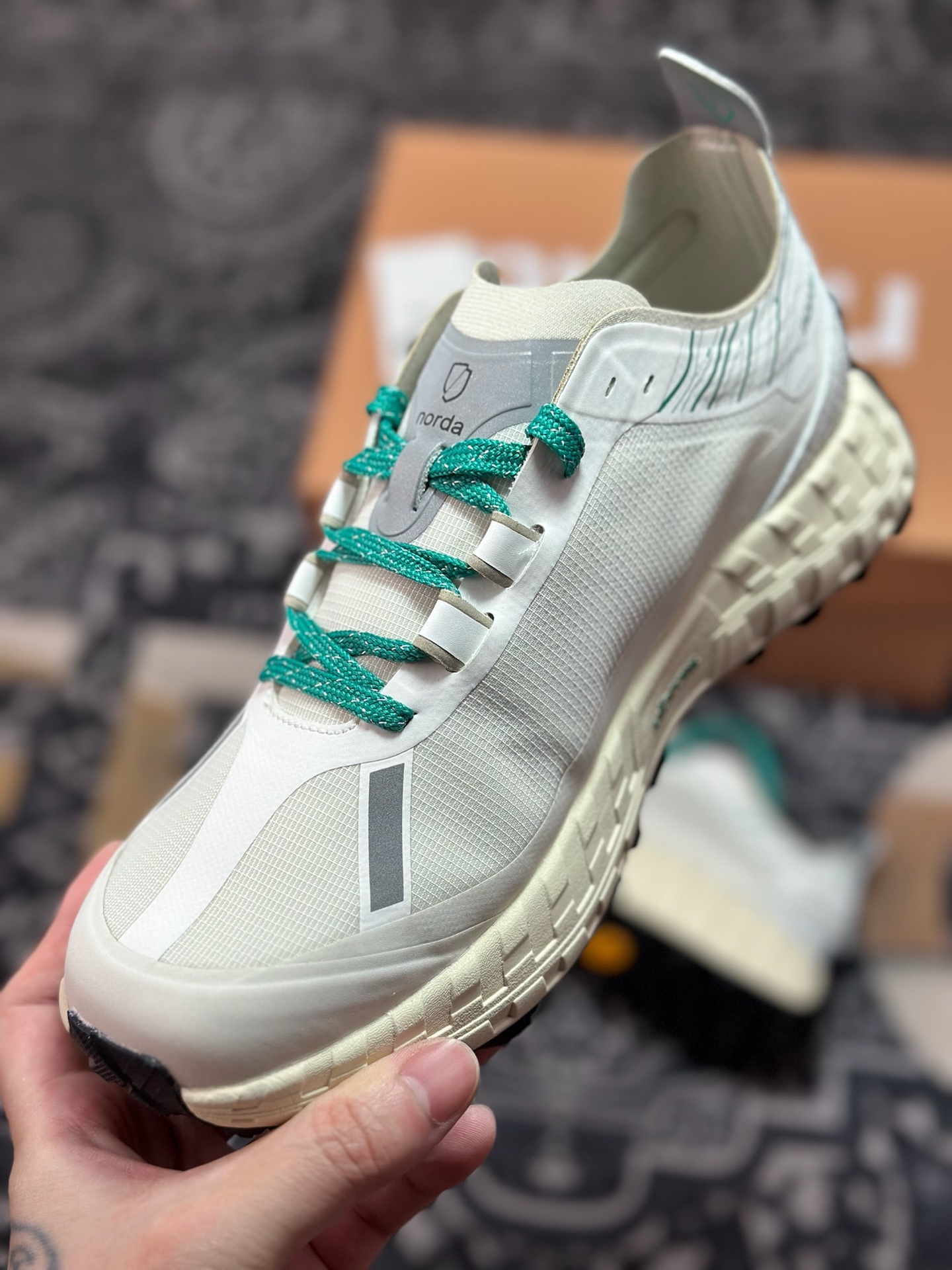 原装级别 外贸热款专供 Norda 诺达 001 Sneaker 网面越野跑步鞋