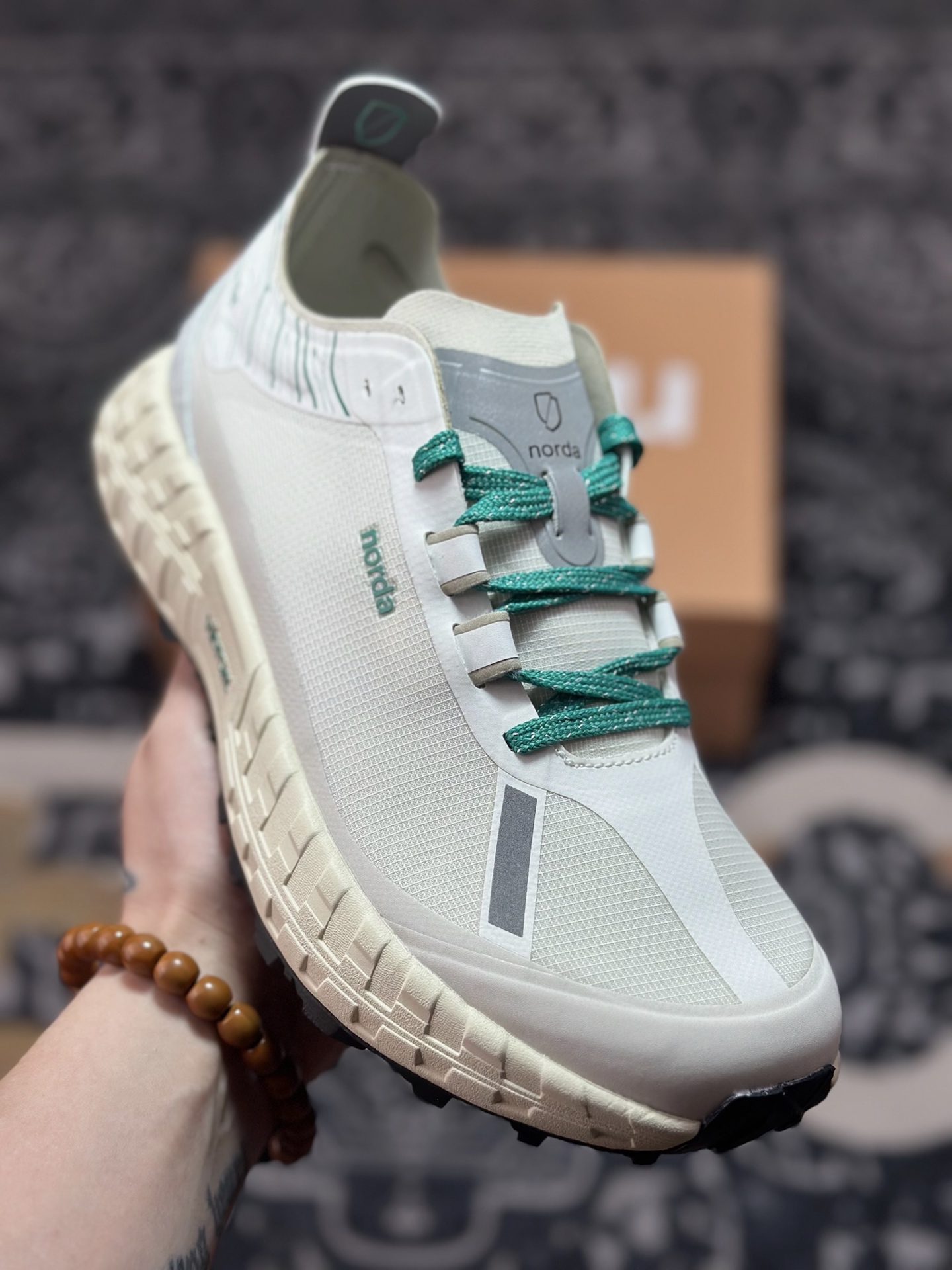 原装级别 外贸热款专供 Norda 诺达 001 Sneaker 网面越野跑步鞋