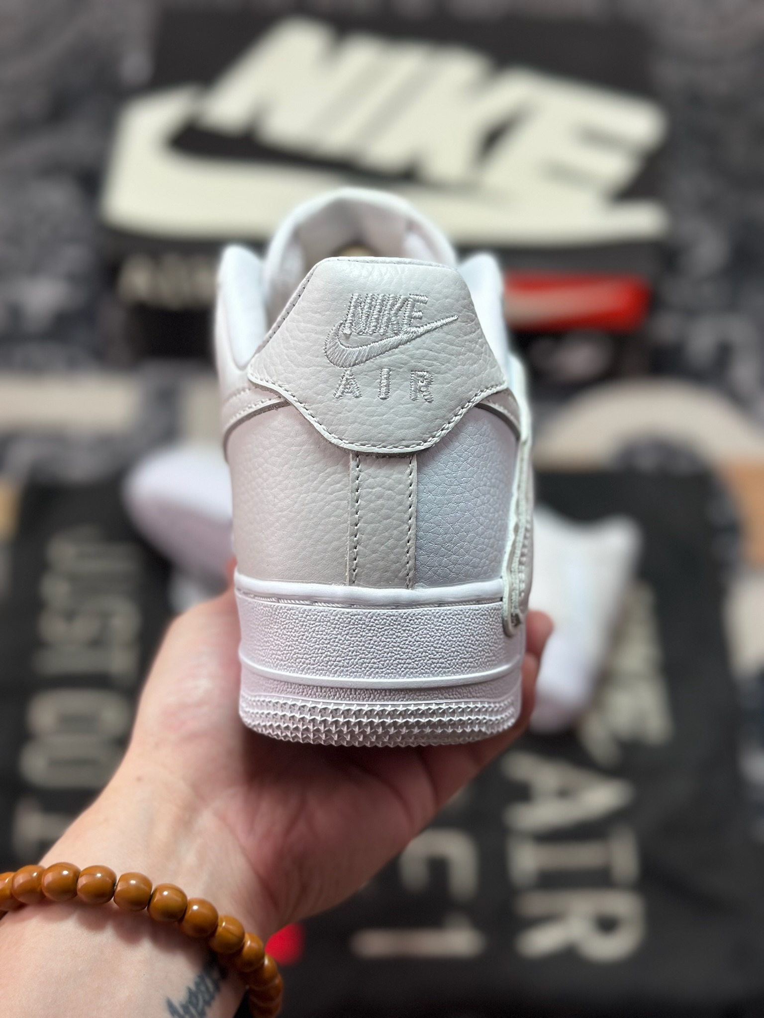 优选 原装级别 CPFM x NK Air Force 1 07 Low 空军一号系列低帮经典百搭休闲运动板鞋“联名放大补丁字母” FQ7069-100