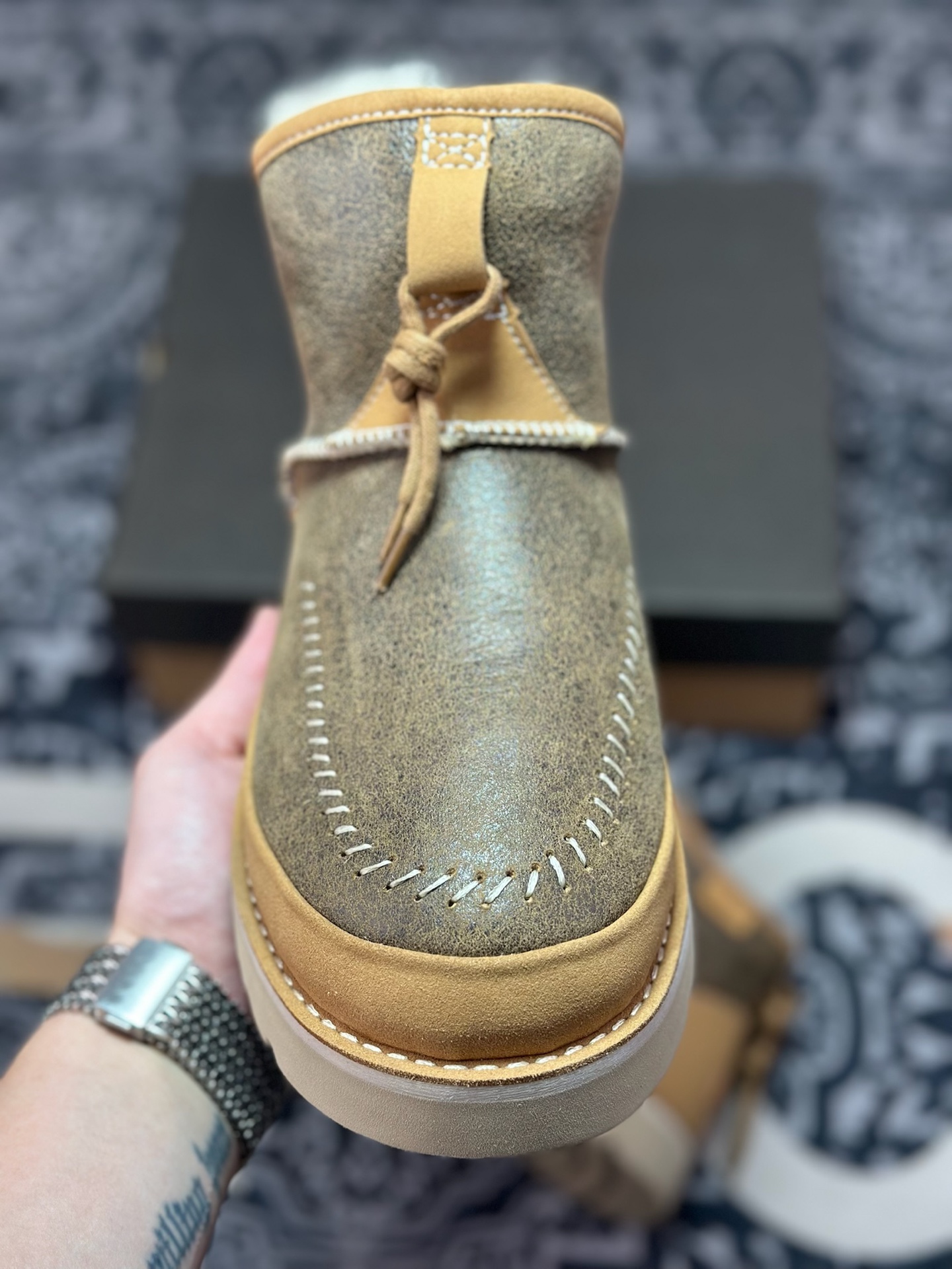 原装级别 平台外贸专供 UGG 绒面 圆头套筒 短筒 雪地靴 男女同款 1144017