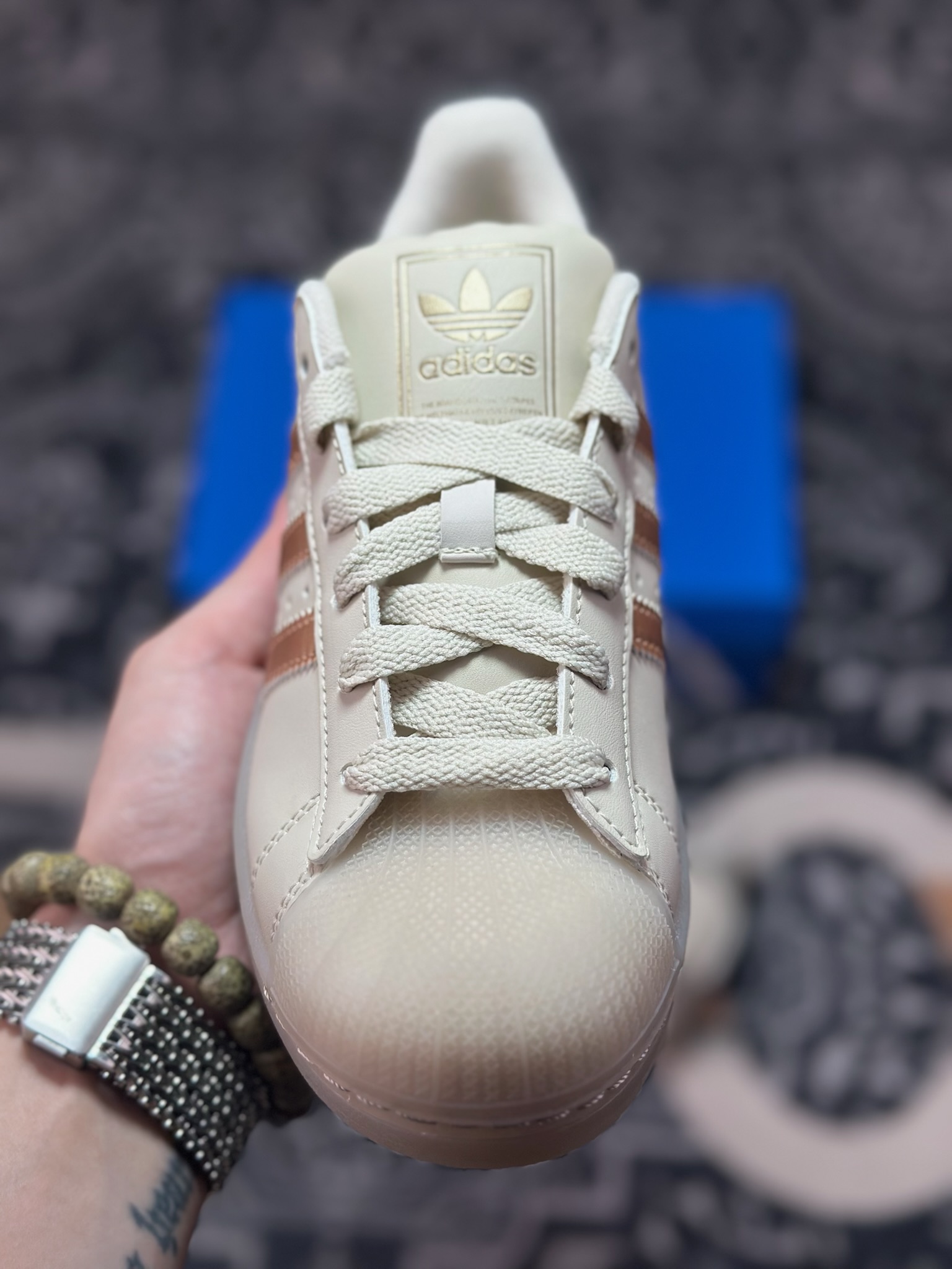 A4170 原装级别 Adidas Originals Superstar贝壳头系列 阿迪达斯 低帮经典百搭休闲运动板鞋 JR7355