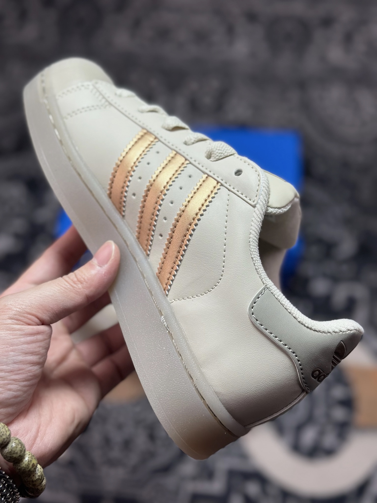 A4170 原装级别 Adidas Originals Superstar贝壳头系列 阿迪达斯 低帮经典百搭休闲运动板鞋 JR7355