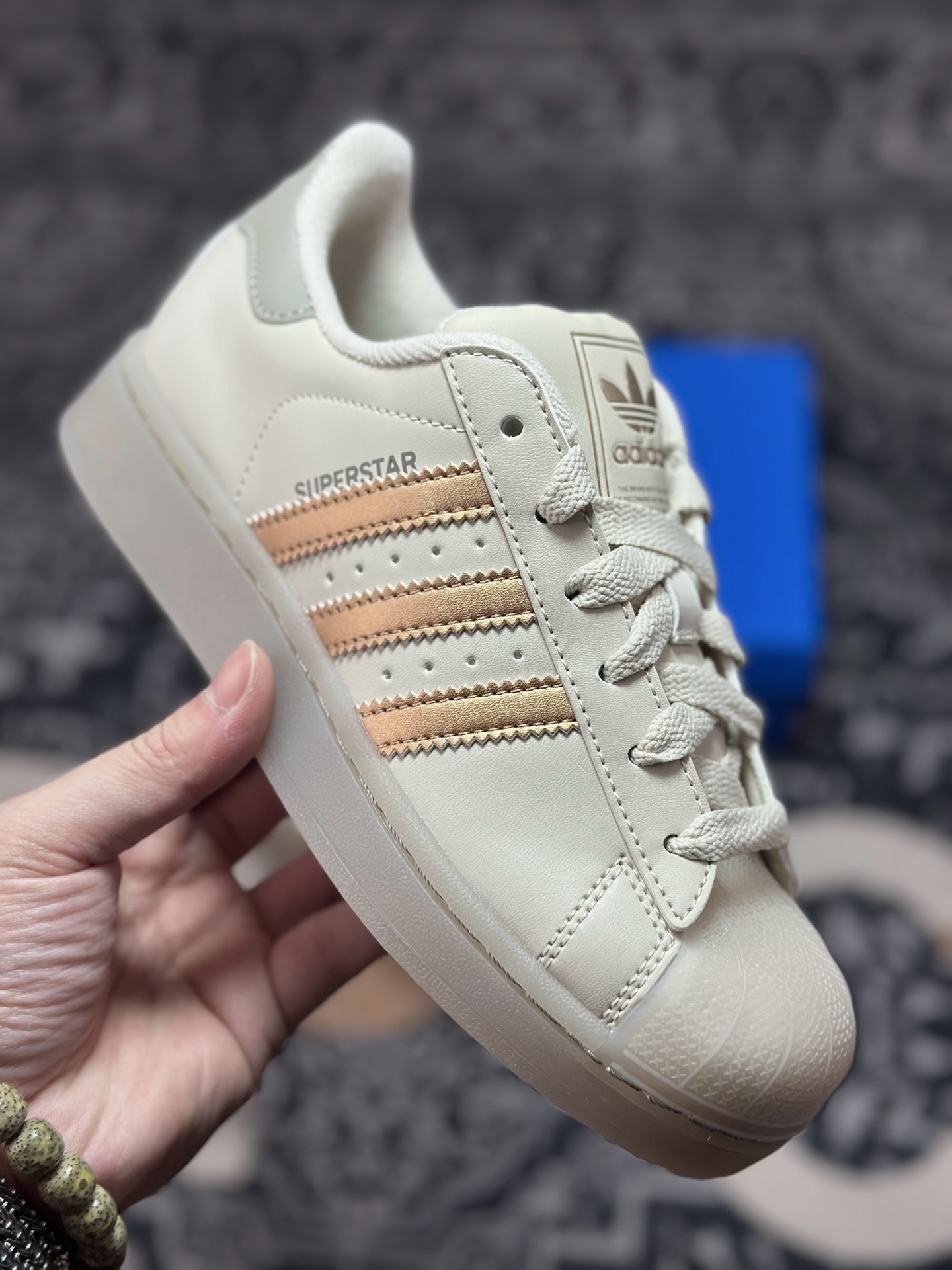 A4170 原装级别 Adidas Originals Superstar贝壳头系列 阿迪达斯 低帮经典百搭休闲运动板鞋 JR7355