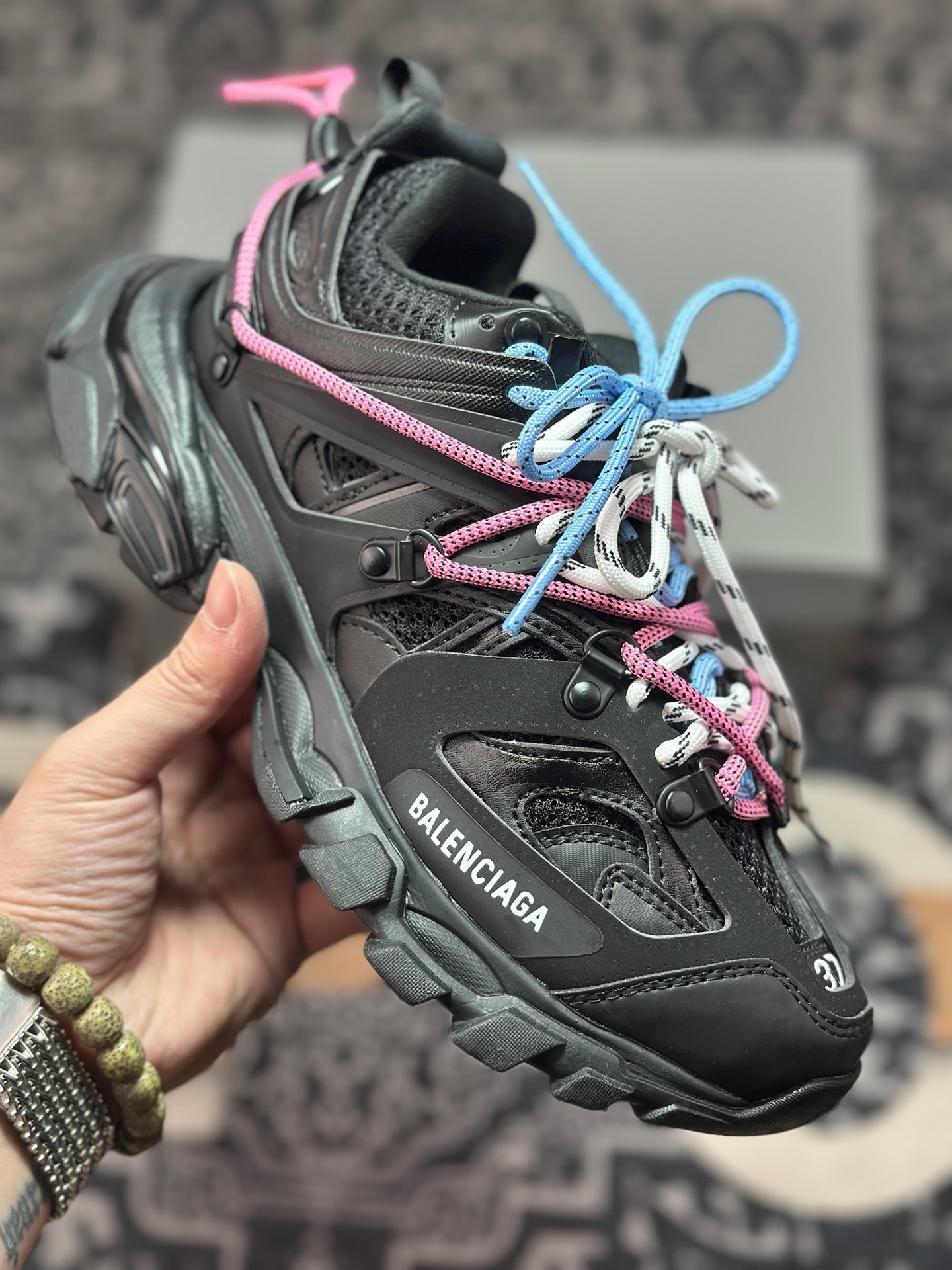 D4500 优选 原装级别 Balenciaga 巴黎世家 Track Sneaker 巴黎世家三代 户外概念复古老爹鞋