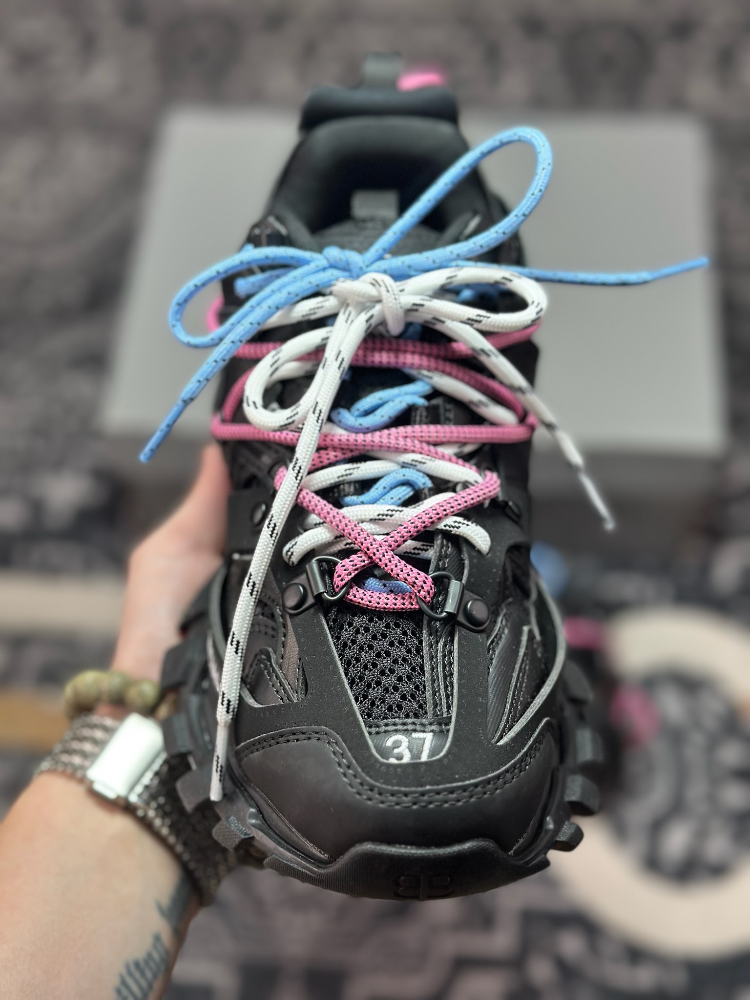 D4500 优选 原装级别 Balenciaga 巴黎世家 Track Sneaker 巴黎世家三代 户外概念复古老爹鞋
