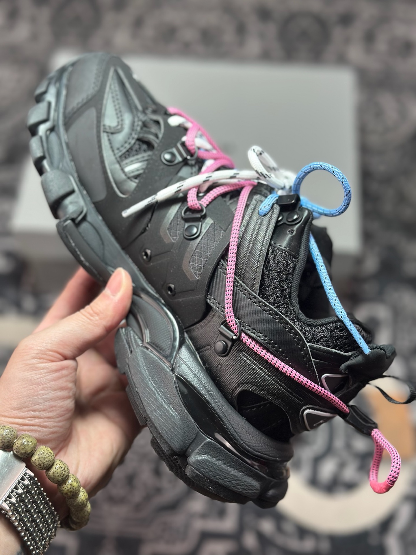 D4500 优选 原装级别 Balenciaga 巴黎世家 Track Sneaker 巴黎世家三代 户外概念复古老爹鞋