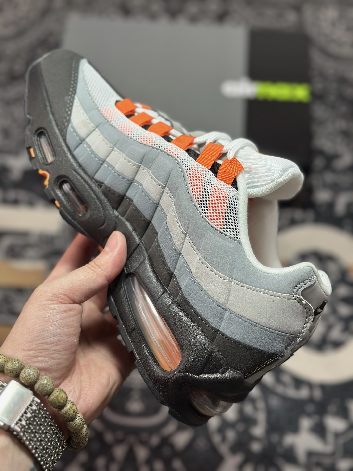 原装级别 Nike Air Max 95 复古减震气垫跑鞋 HM4740-005