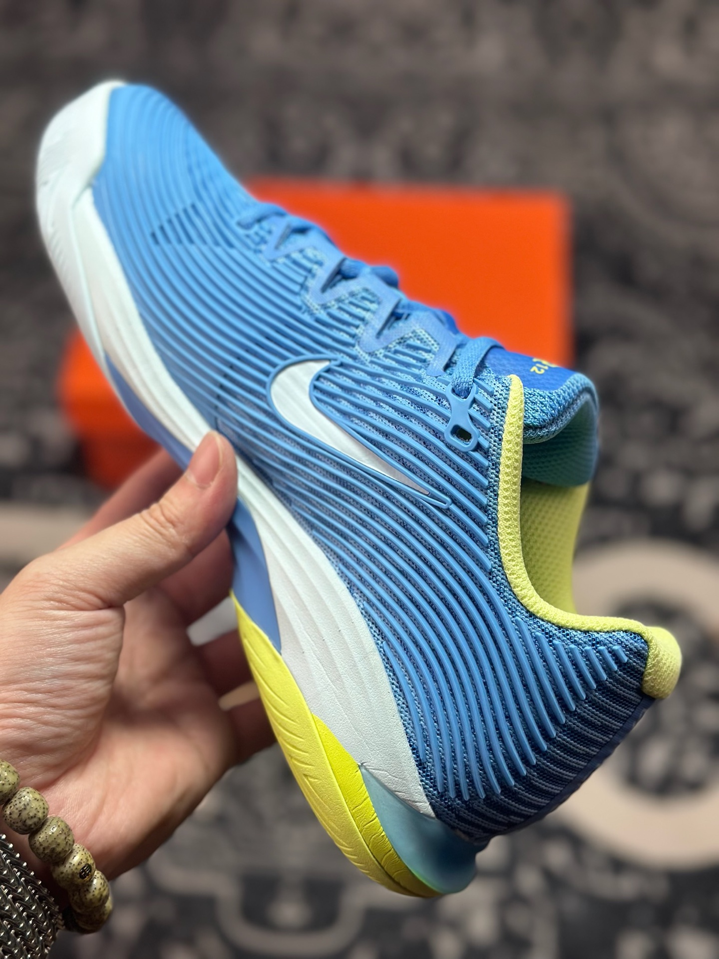 B2260 原装级别 Nike Vapor 12 舒适百搭 耐磨 低帮 网球鞋 FV5554-400