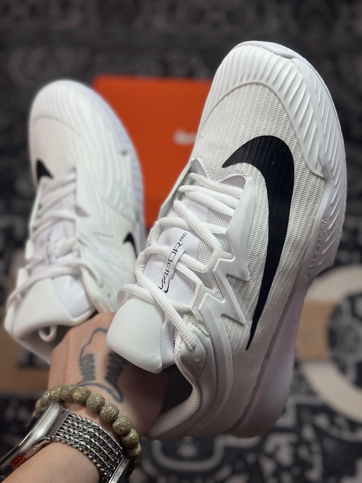 B2260 原装级别 Nike Vapor 3舒适百搭 耐磨 低帮 网球鞋 FZ2158-100