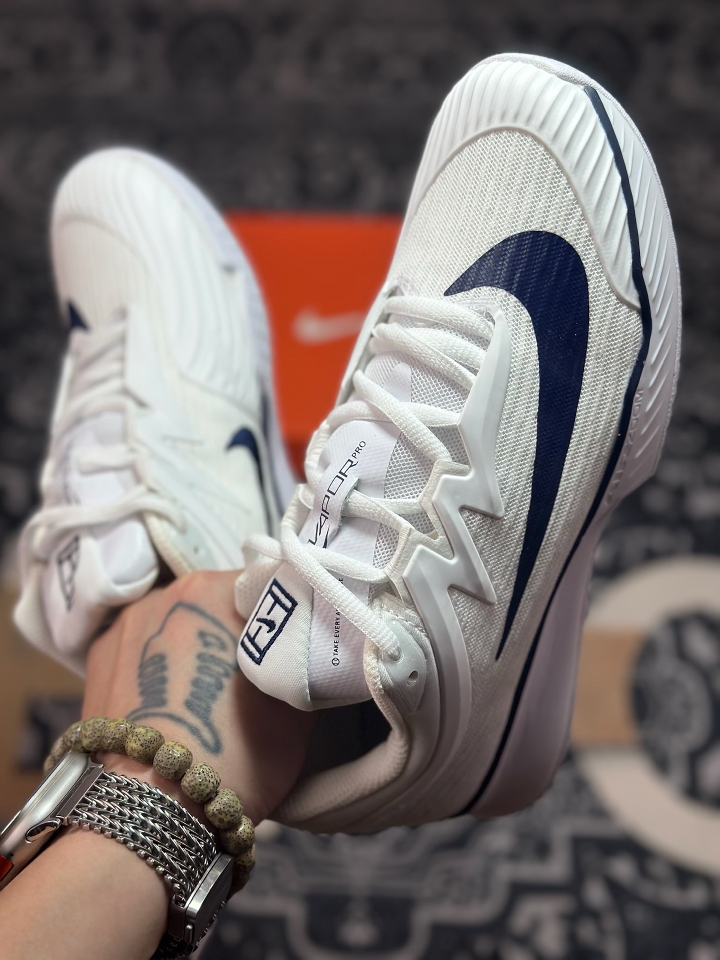 B2260 原装级别 Nike Vapor 3舒适百搭 耐磨 低帮 网球鞋 IB3973-100