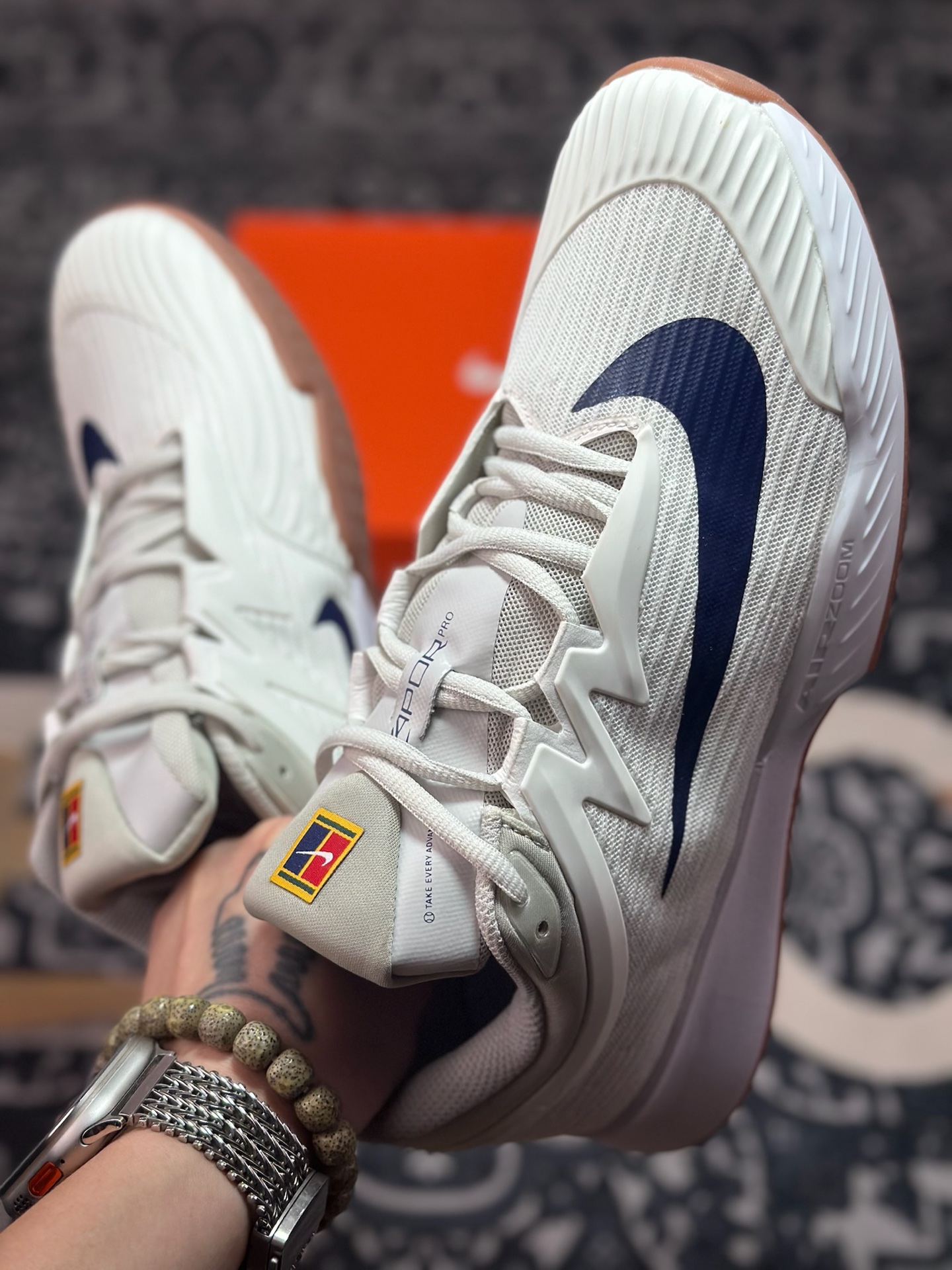 B2260 原装级别 Nike Vapor 3舒适百搭 耐磨 低帮 网球鞋 FZ2161-100