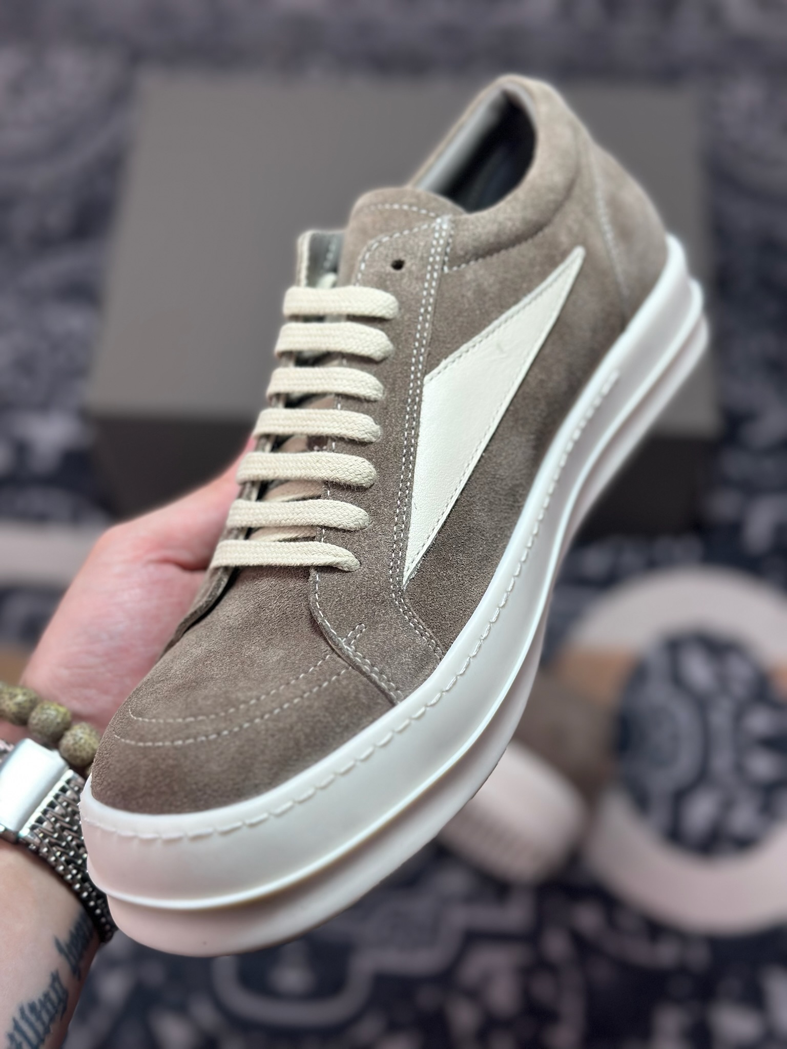 D0450 优选 原装级别 市售最高版 New # Rickowens 瑞克 欧文斯 侵权 低帮高街休闲板鞋