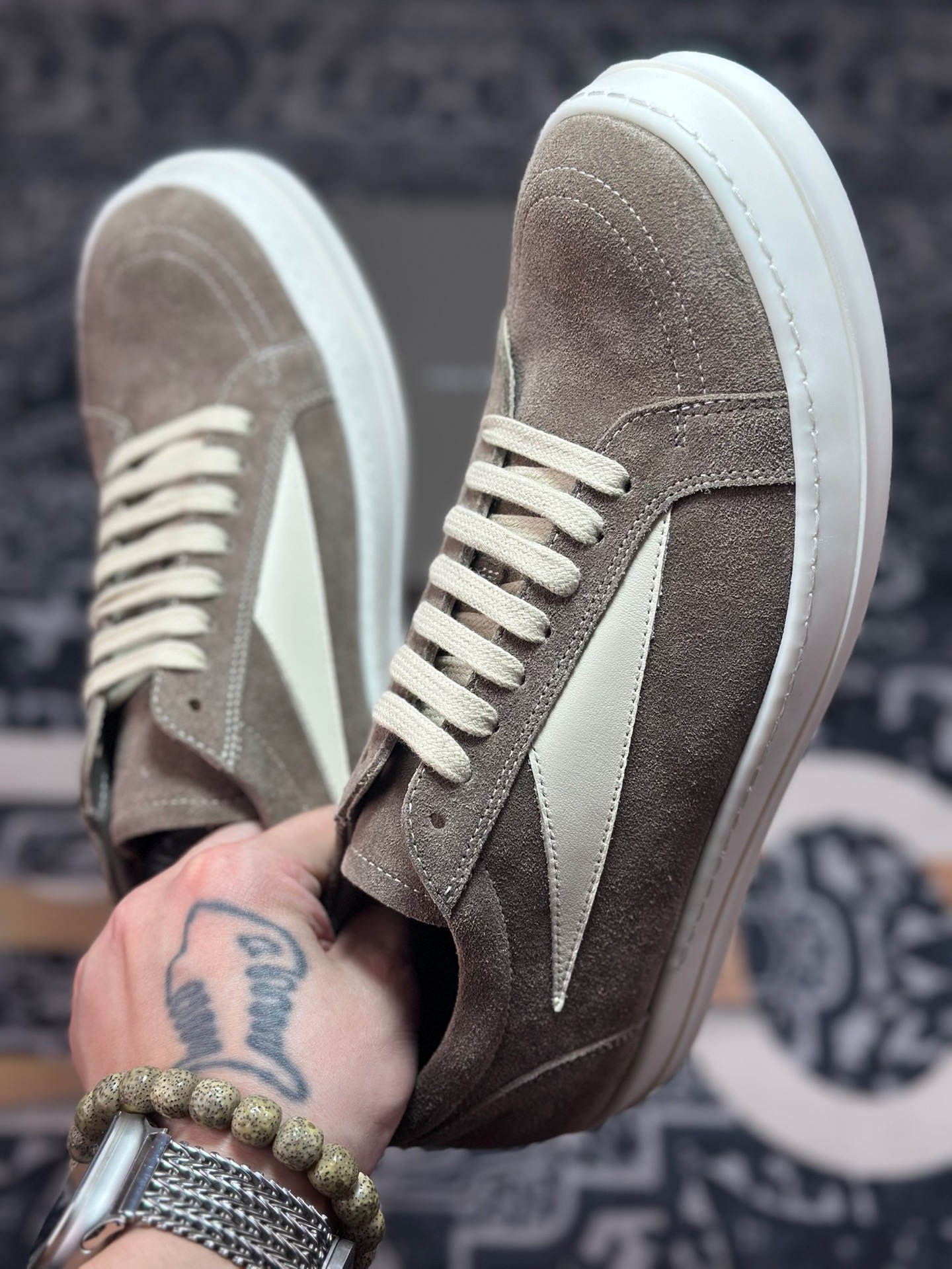 D0450 优选 原装级别 市售最高版 New # Rickowens 瑞克 欧文斯 侵权 低帮高街休闲板鞋