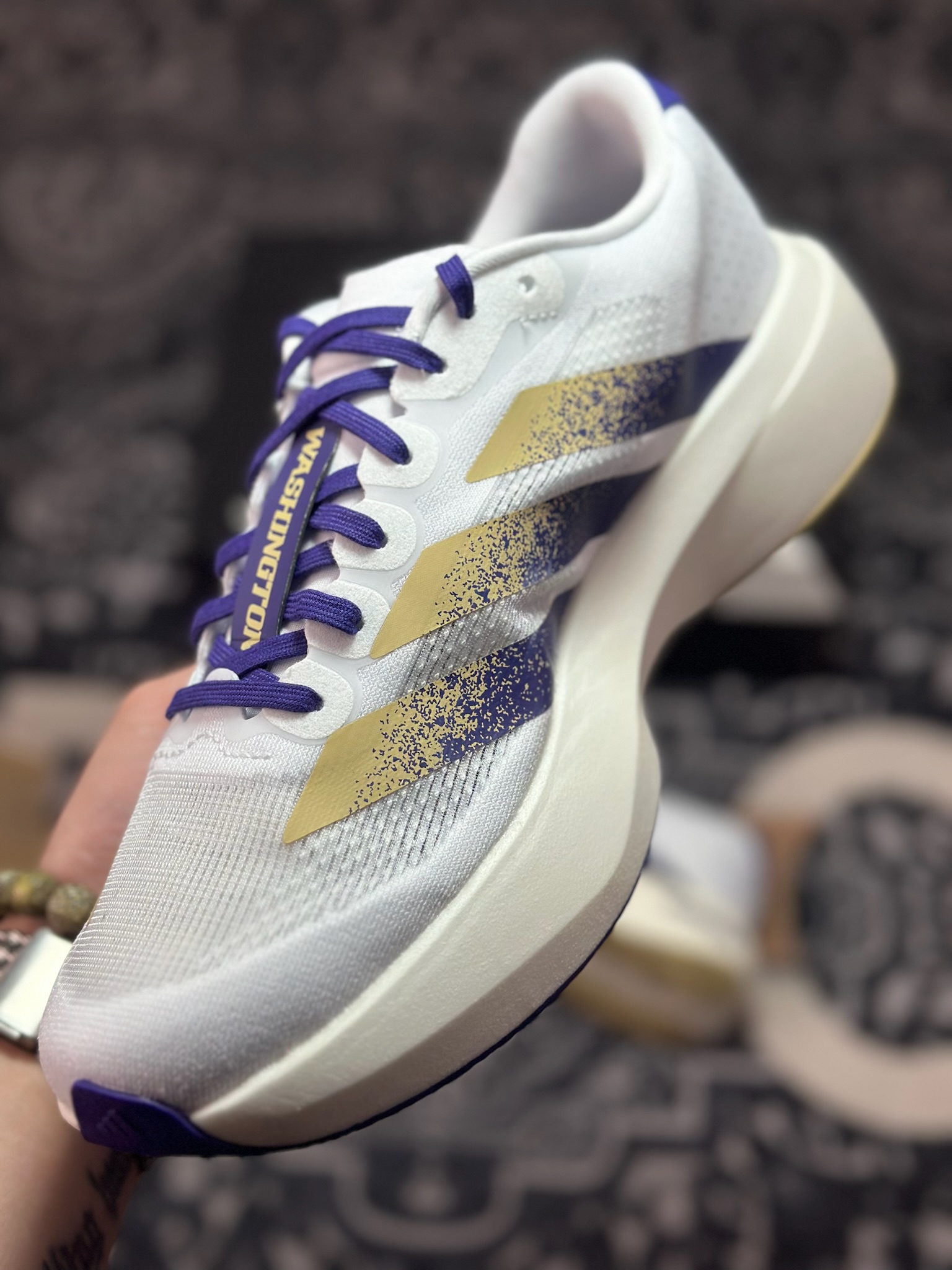 B1240 优选 原装级别 PK纯原 AD Adizero Evo SL M 白黑零度系列马拉松轻量竞速运动跑鞋黑白 JQ4578