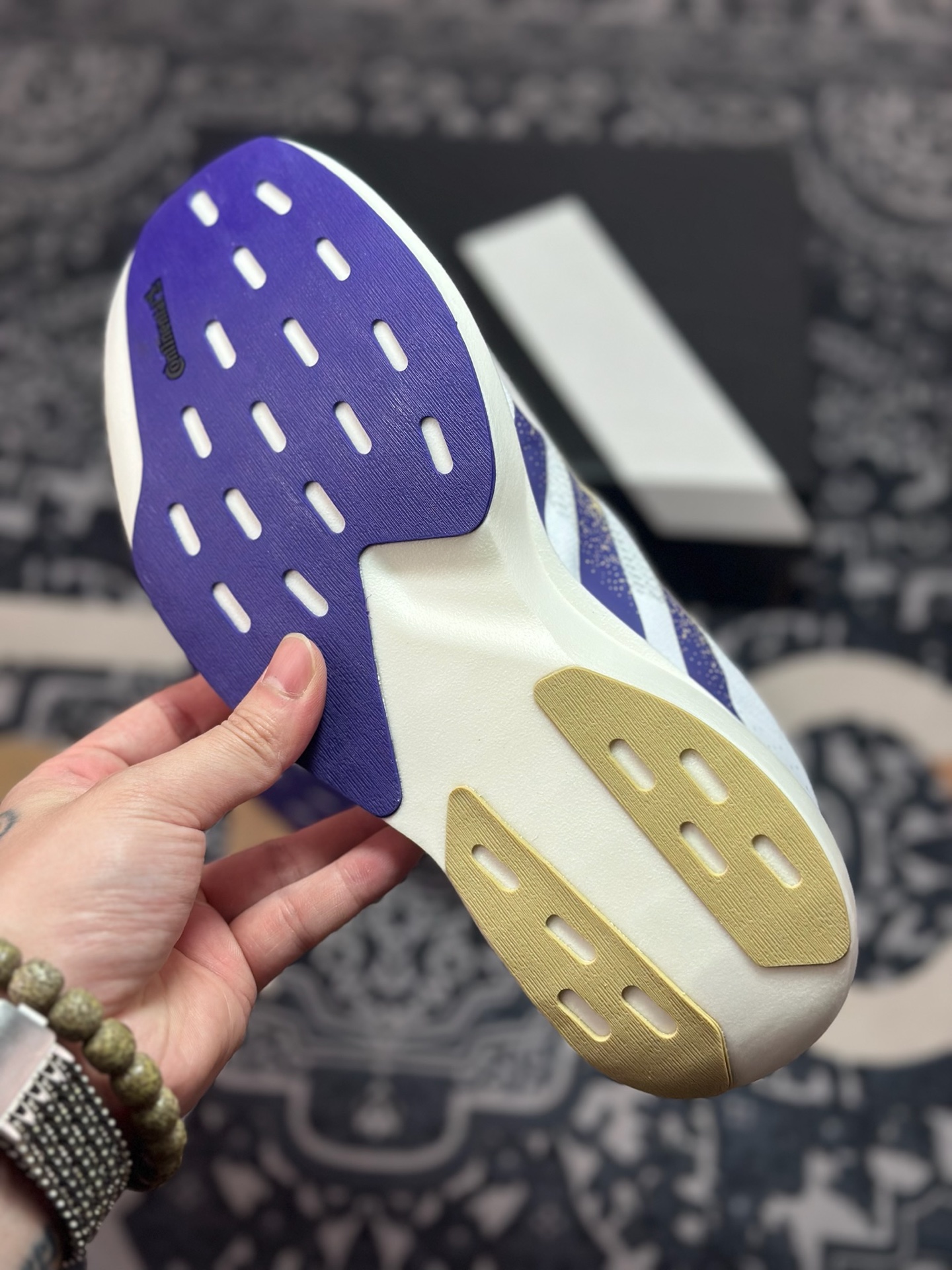 B1240 优选 原装级别 PK纯原 AD Adizero Evo SL M 白黑零度系列马拉松轻量竞速运动跑鞋黑白 JQ4578