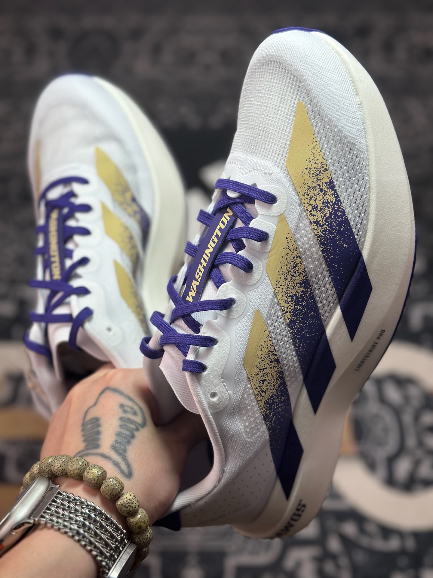 B1240 优选 原装级别 PK纯原 AD Adizero Evo SL M 白黑零度系列马拉松轻量竞速运动跑鞋黑白 JQ4578