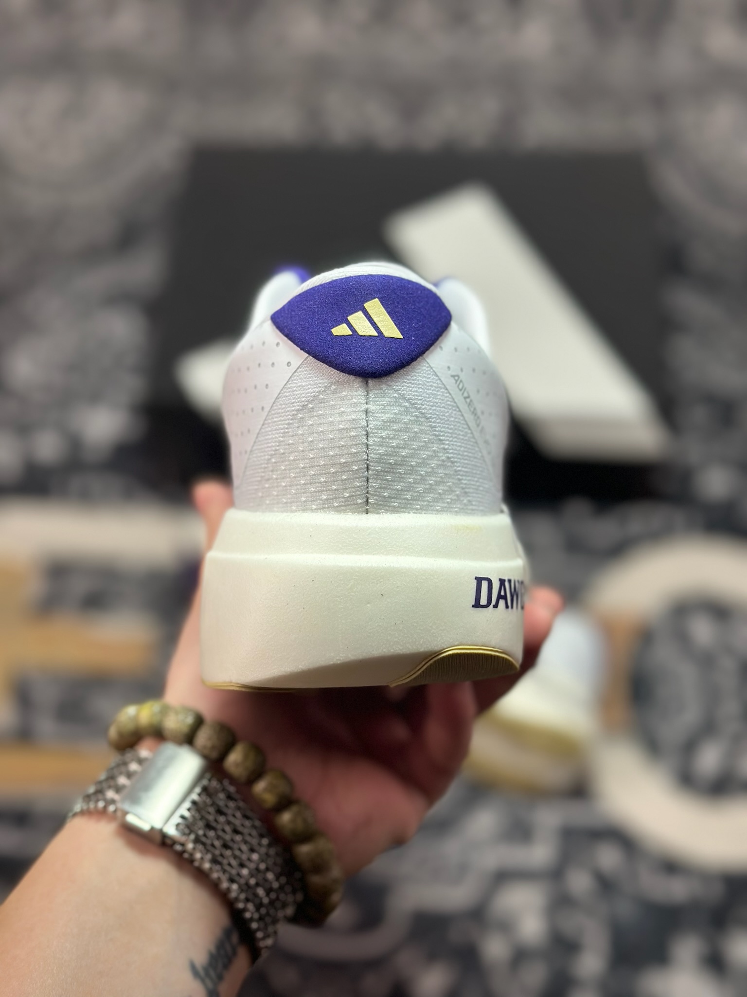 B1240 优选 原装级别 PK纯原 AD Adizero Evo SL M 白黑零度系列马拉松轻量竞速运动跑鞋黑白 JQ4578