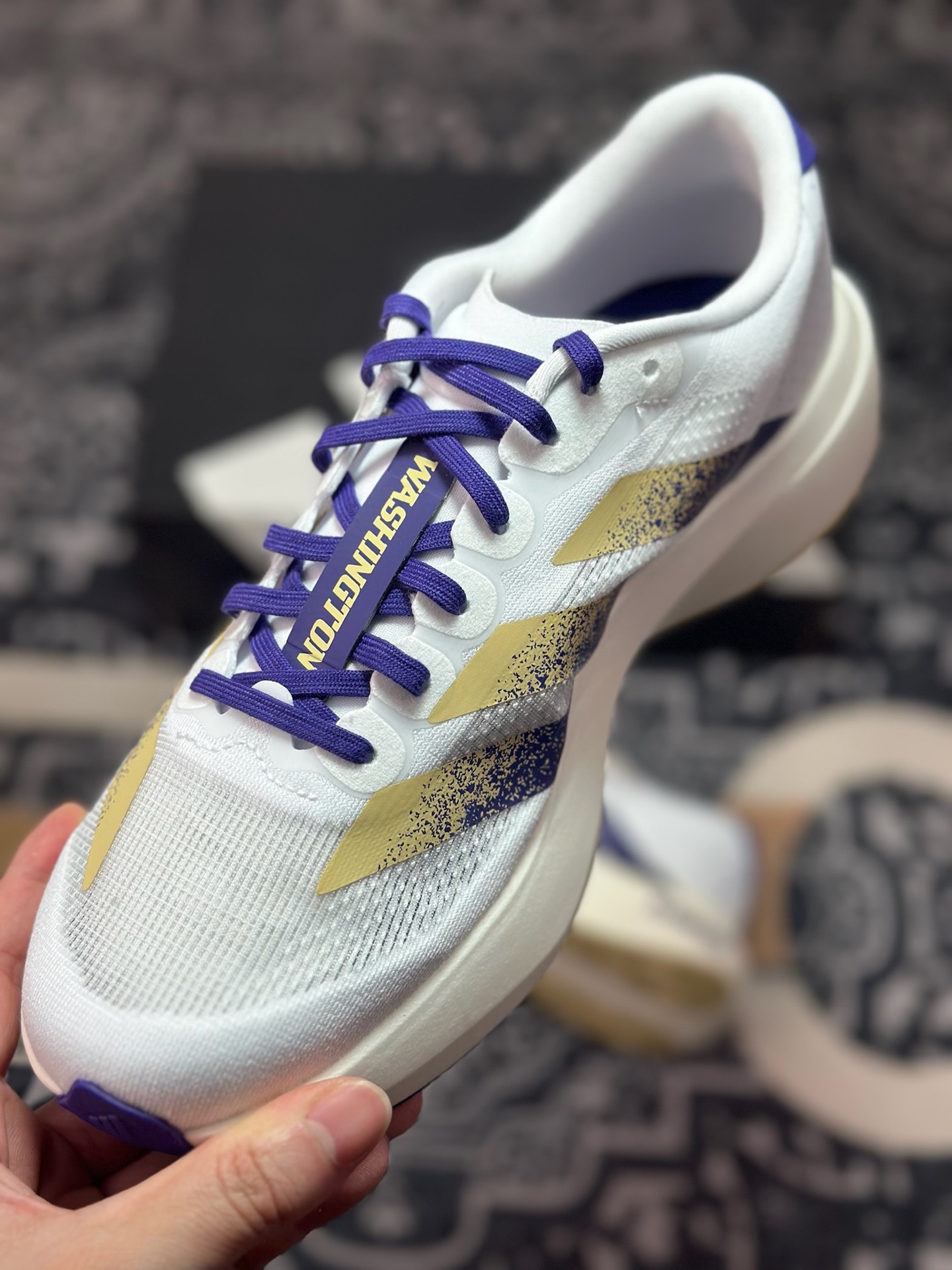 B1240 优选 原装级别 PK纯原 AD Adizero Evo SL M 白黑零度系列马拉松轻量竞速运动跑鞋黑白 JQ4578