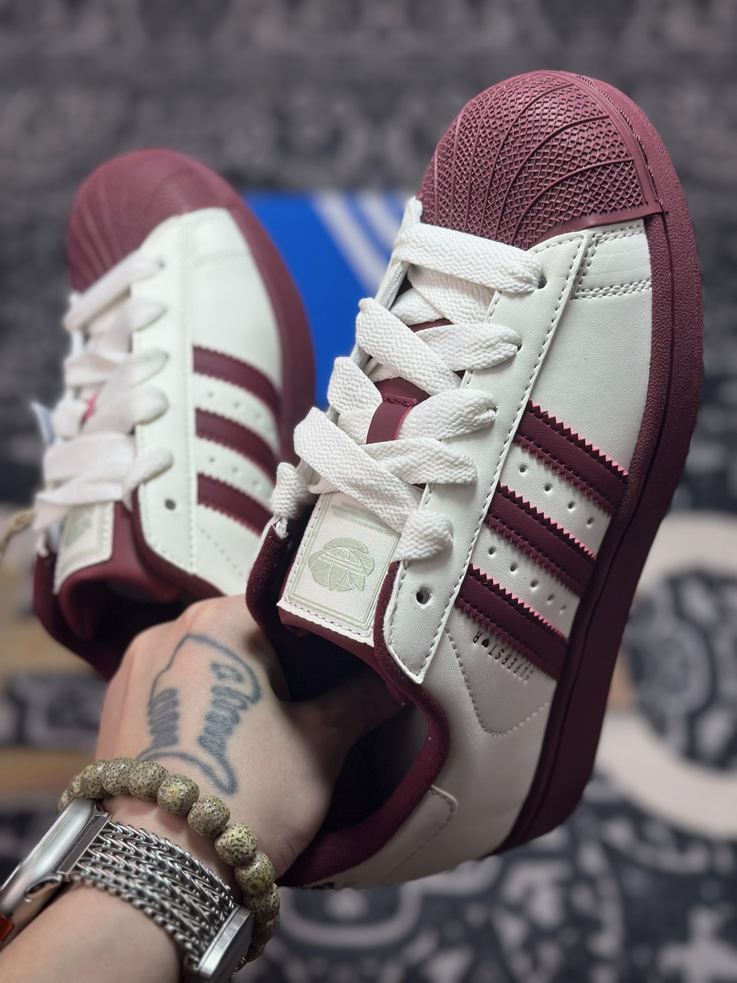 A4170 原装级别 平台爆款adidas originals Super 2 白红色 KJ6981