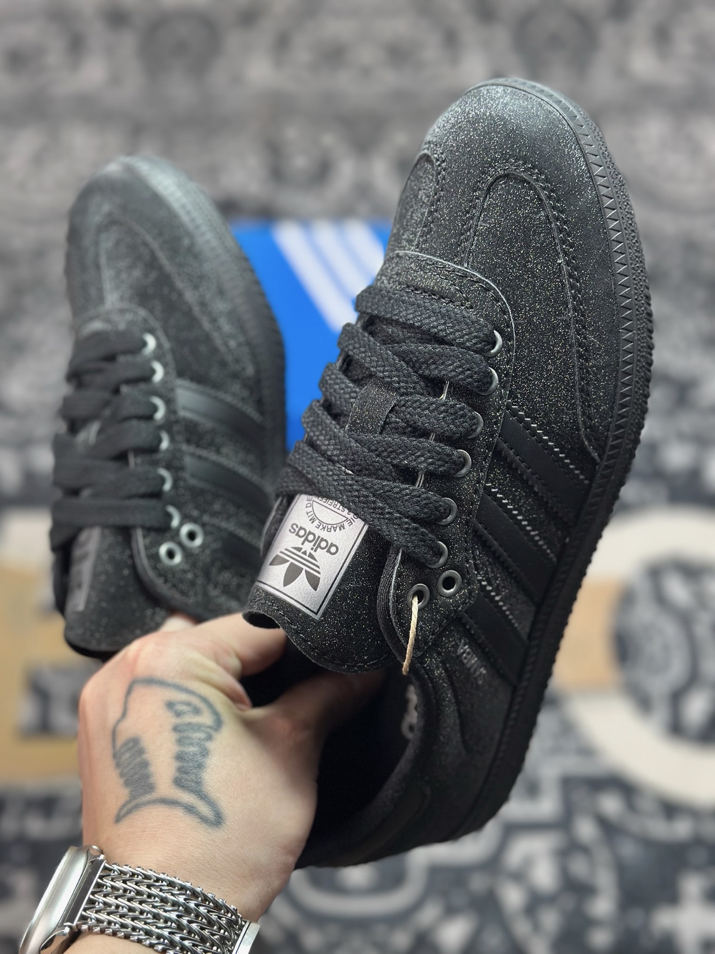 A7200 优选 原装级别 adidas originals Samba Shiny Pack黑色 KI6265