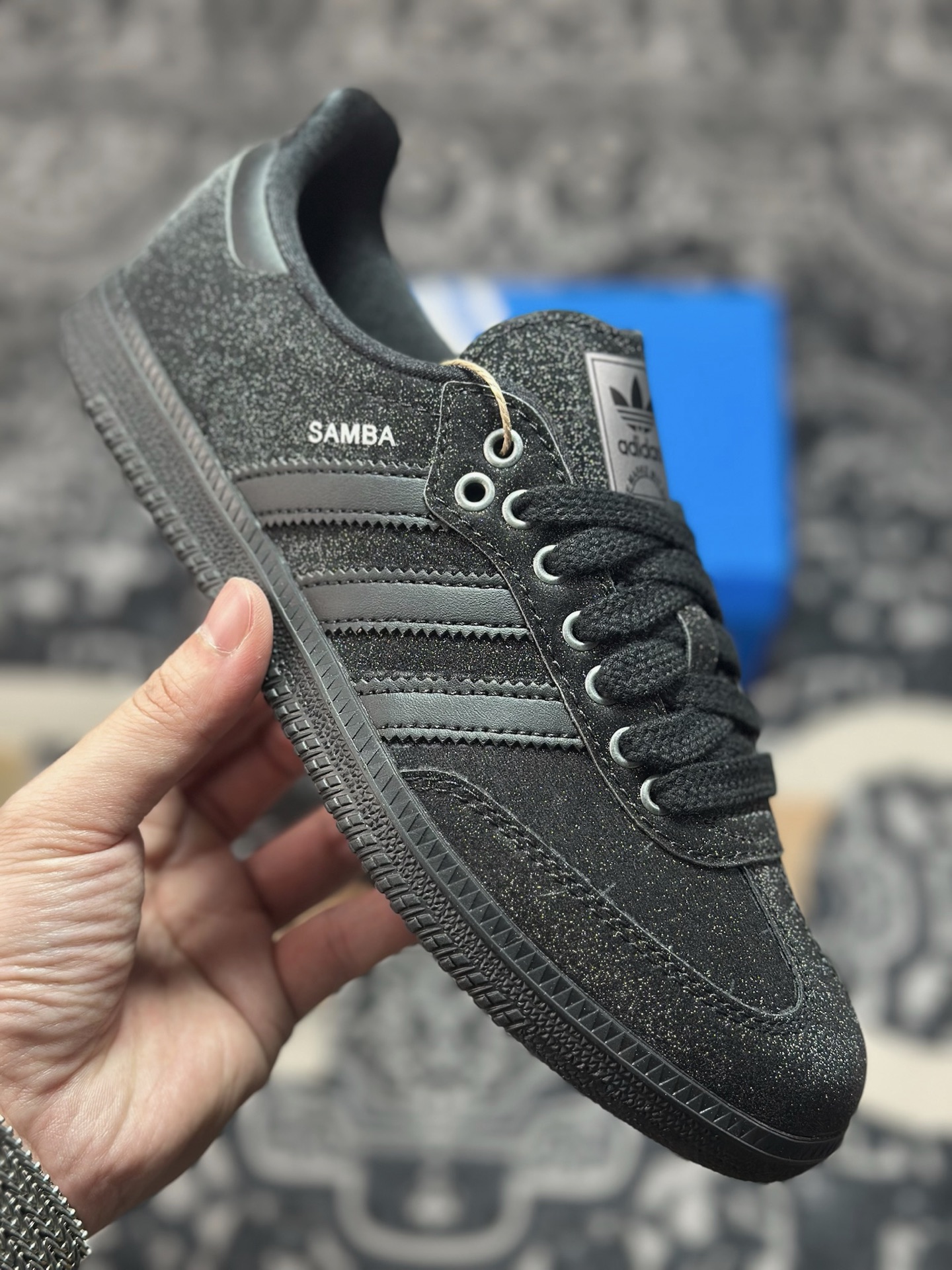 A7200 优选 原装级别 adidas originals Samba Shiny Pack黑色 KI6265