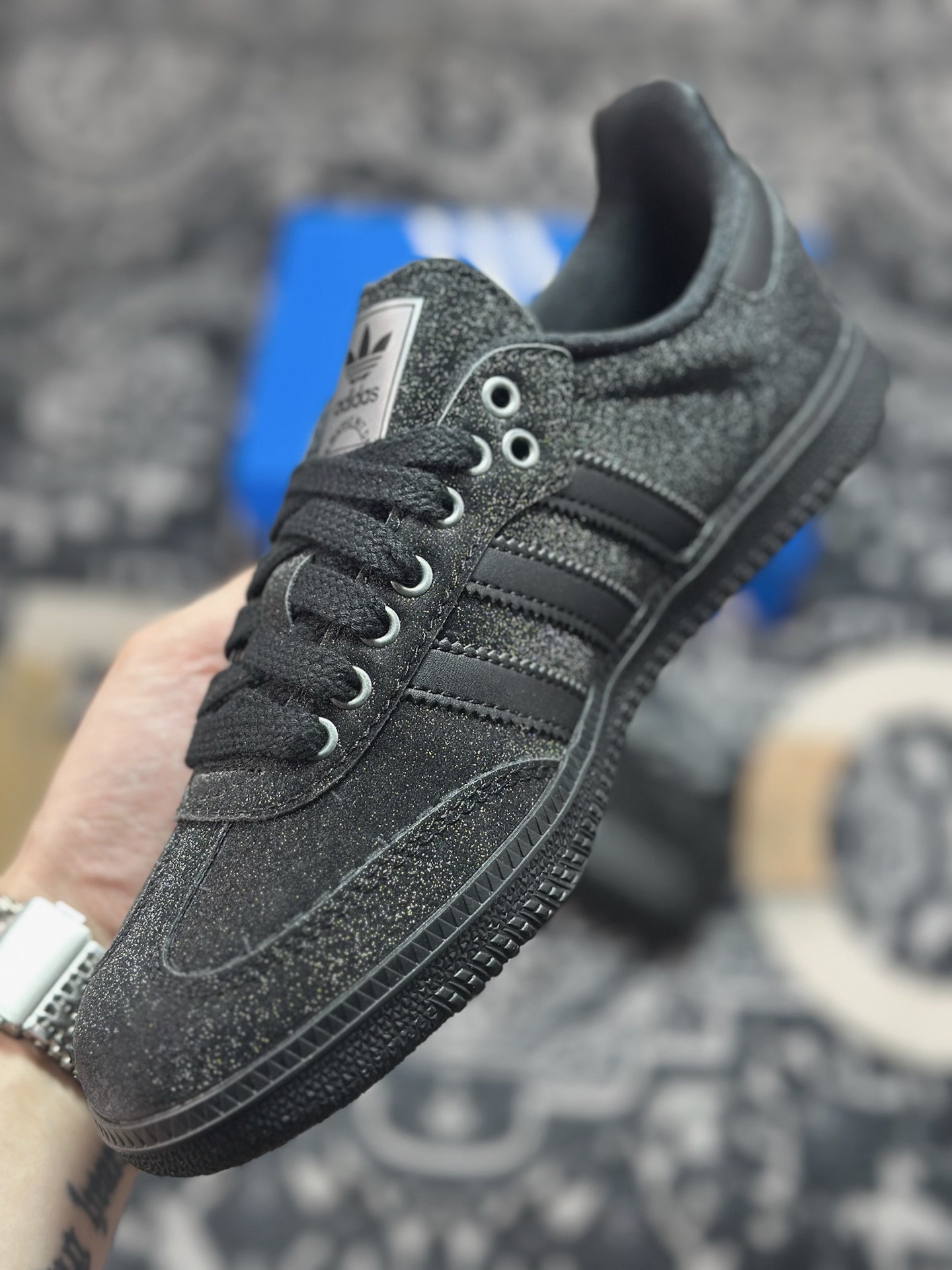 A7200 优选 原装级别 adidas originals Samba Shiny Pack黑色 KI6265