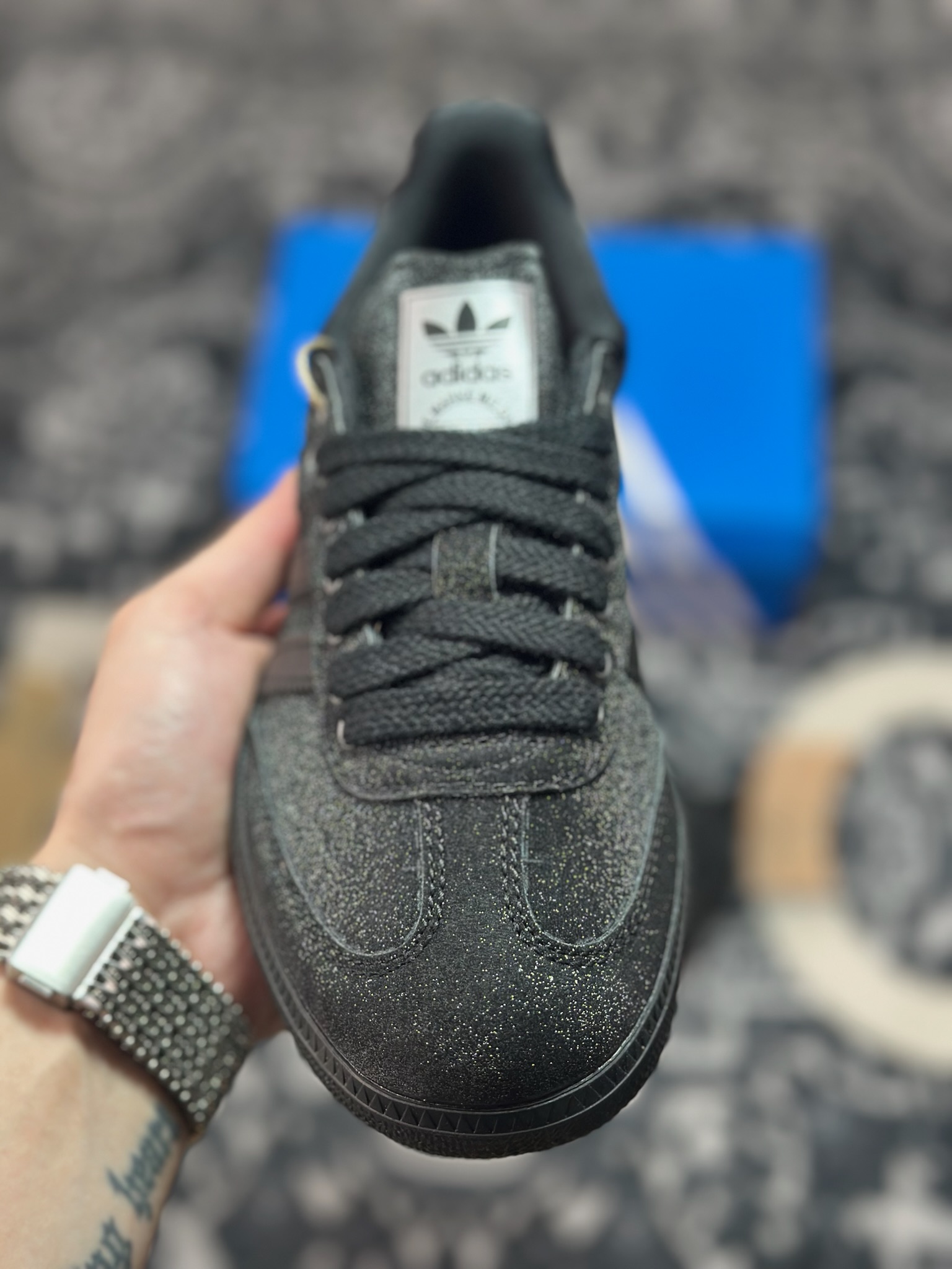 A7200 优选 原装级别 adidas originals Samba Shiny Pack黑色 KI6265