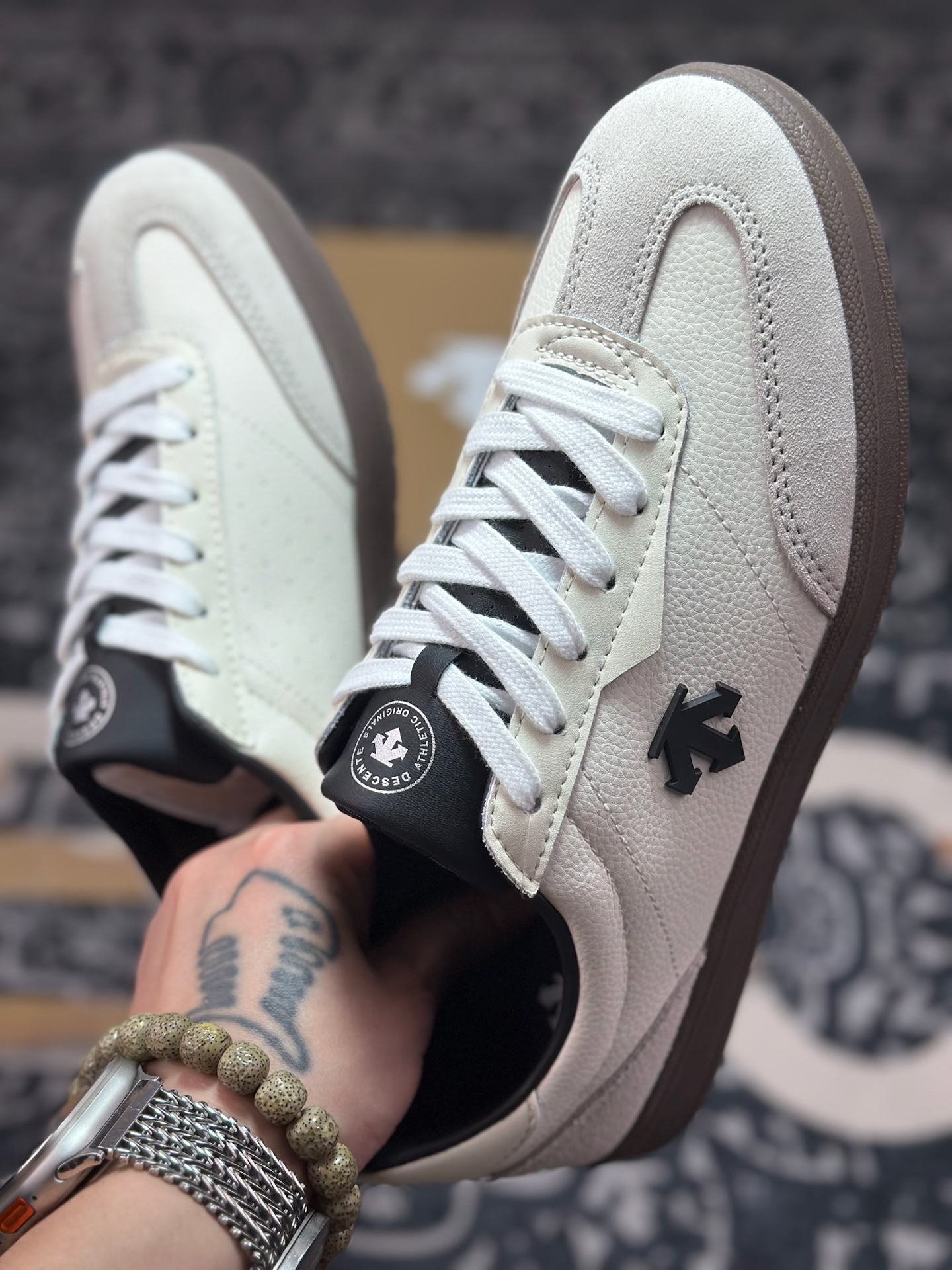 A6200 原装级别 迪桑特DESCENTE CHRON COU SB 复古轻质 耐磨低帮 生活休闲鞋 TT11 D5292LSN53